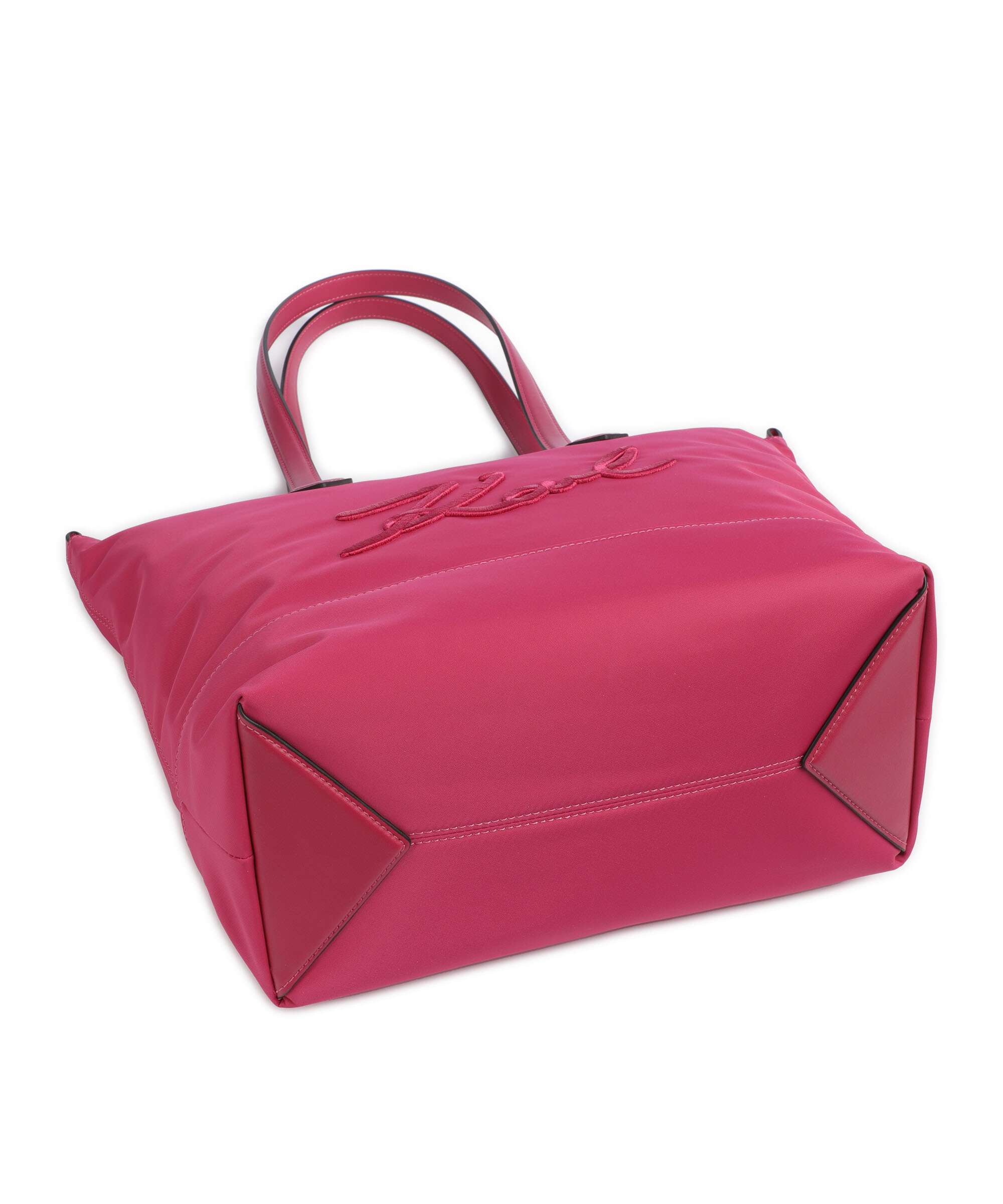 Karl Lagerfeld K/Signature Medium Torba na zakupy persian red - Image 5
