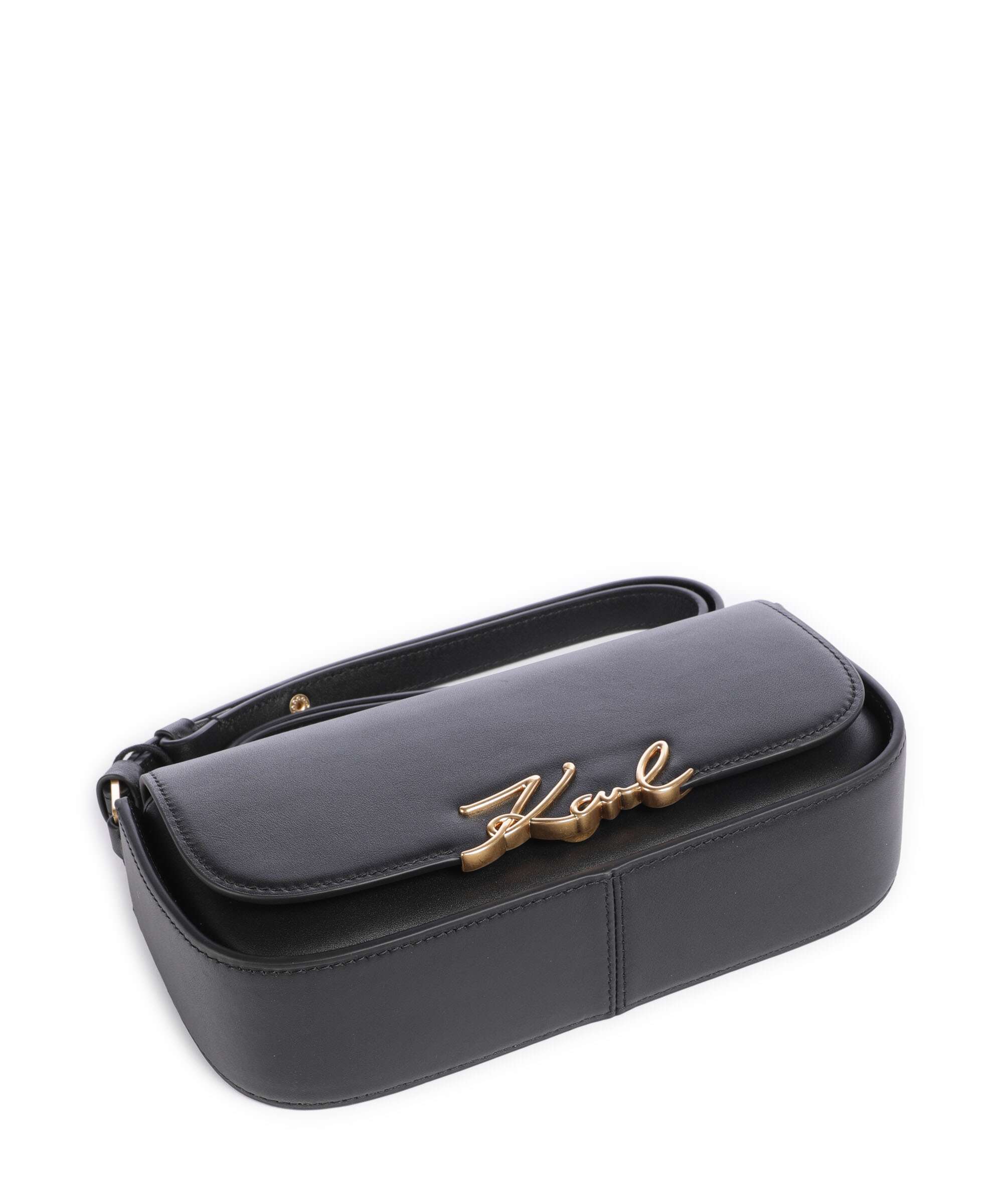 Karl Lagerfeld K/Signature Torba na ramię black/vibration gold - Image 6