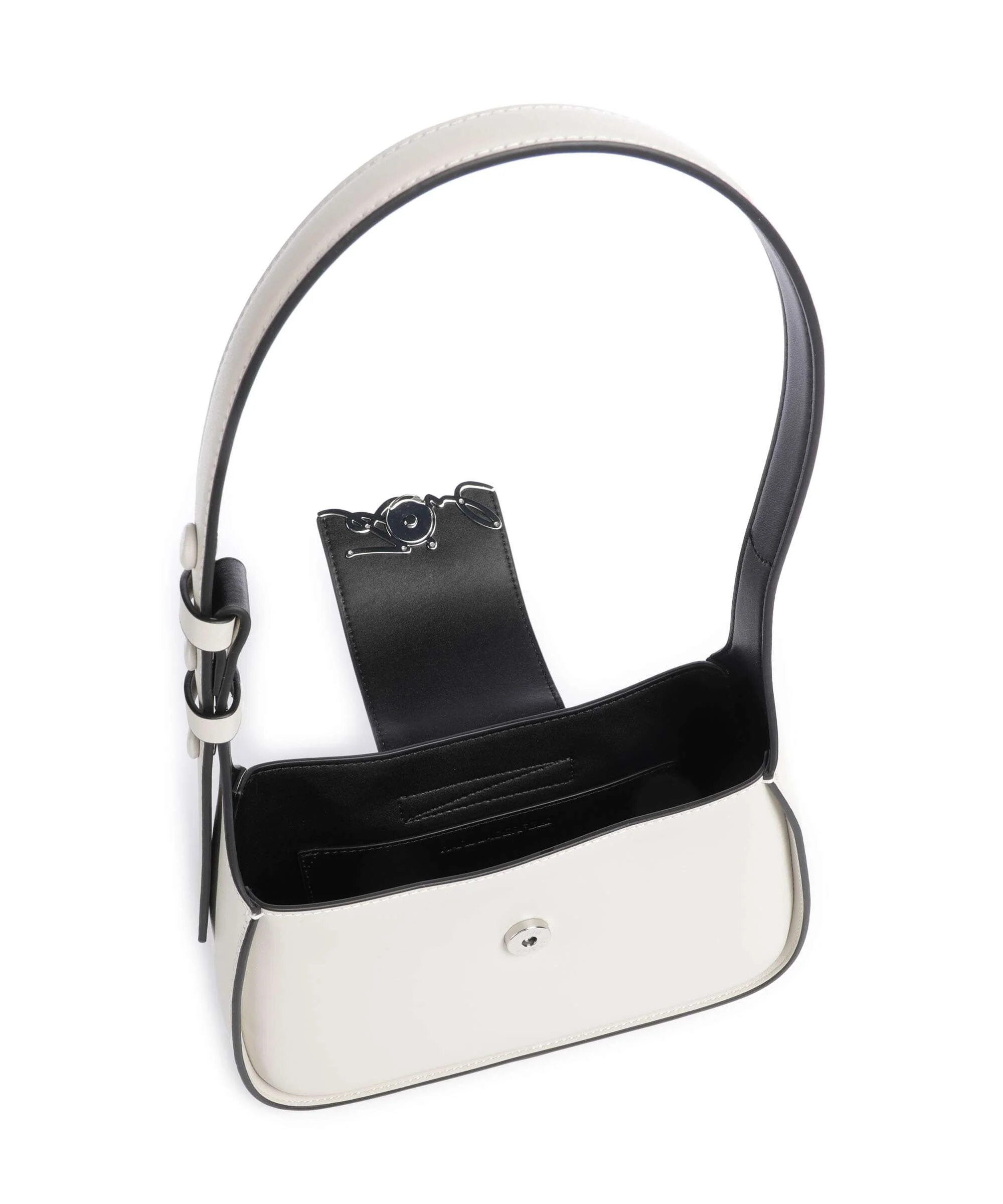 Karl Lagerfeld K/Signature Torba na ramię cement - Image 6