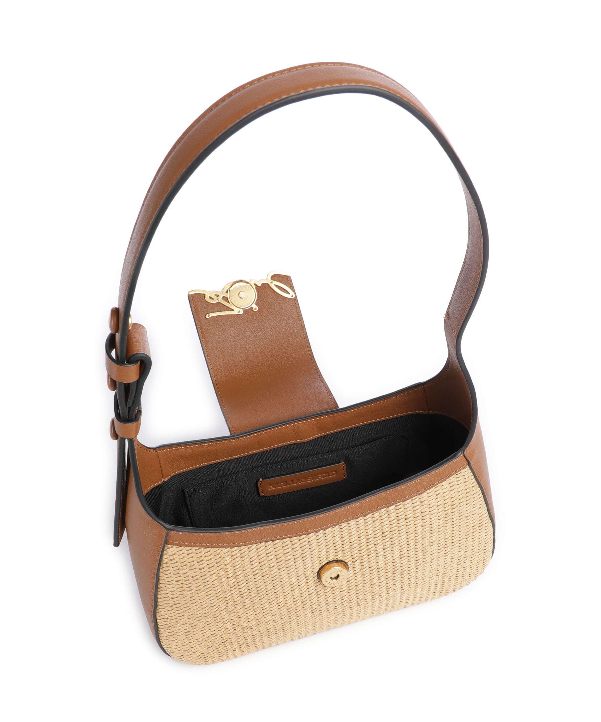 Karl Lagerfeld K/Signature Torba na ramię natural/tan - Image 6