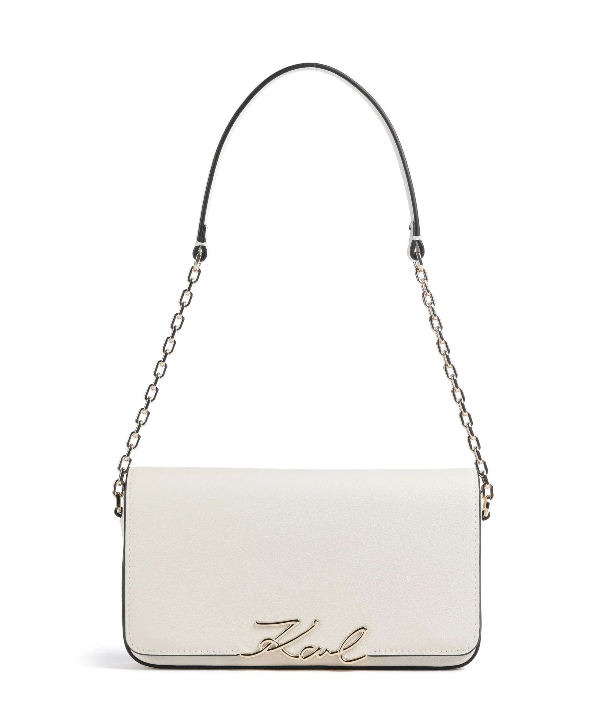 Karl Lagerfeld K/Signature Torba na ramię off white