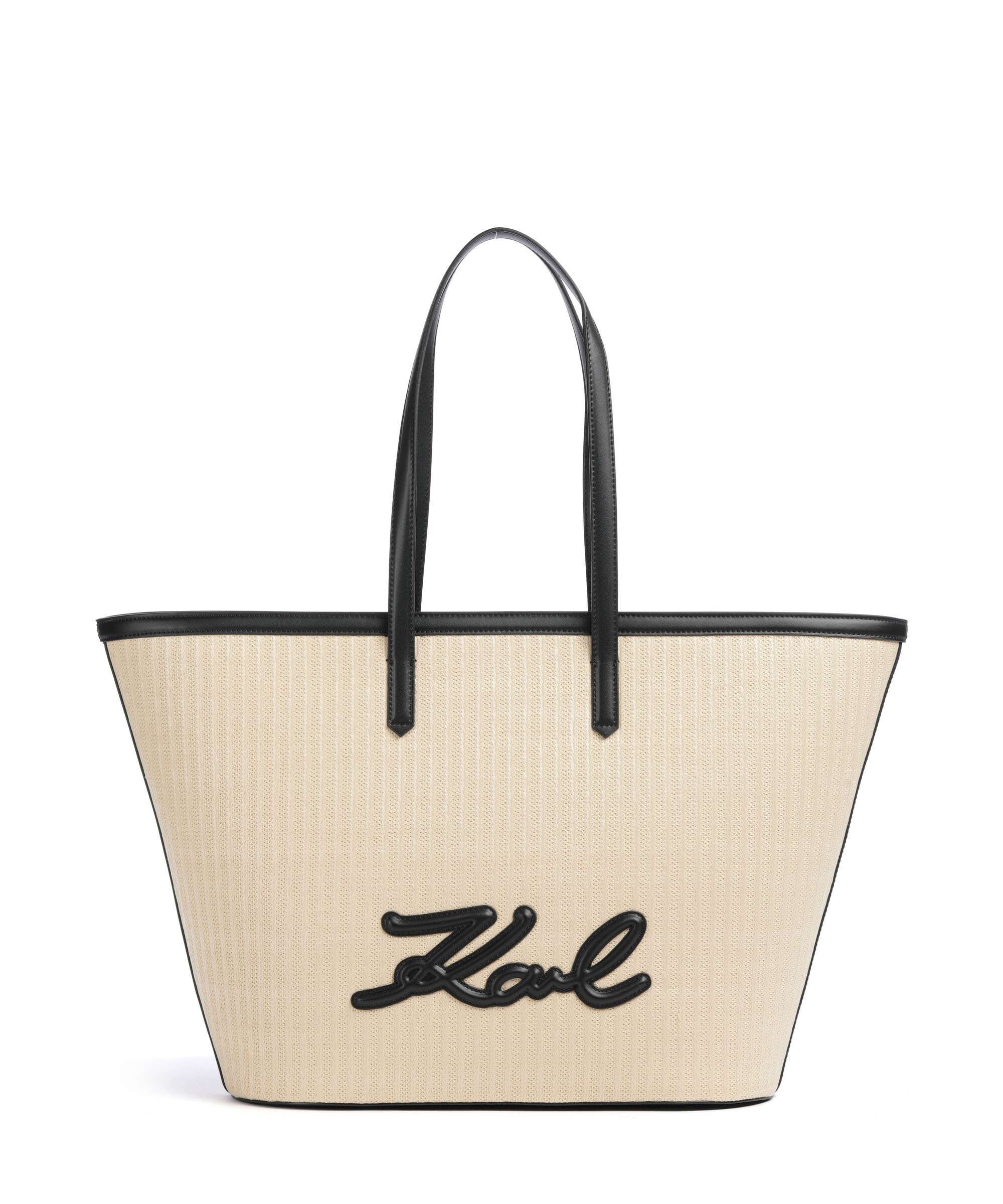 Karl Lagerfeld K/Signature Torba na zakupy natural/black