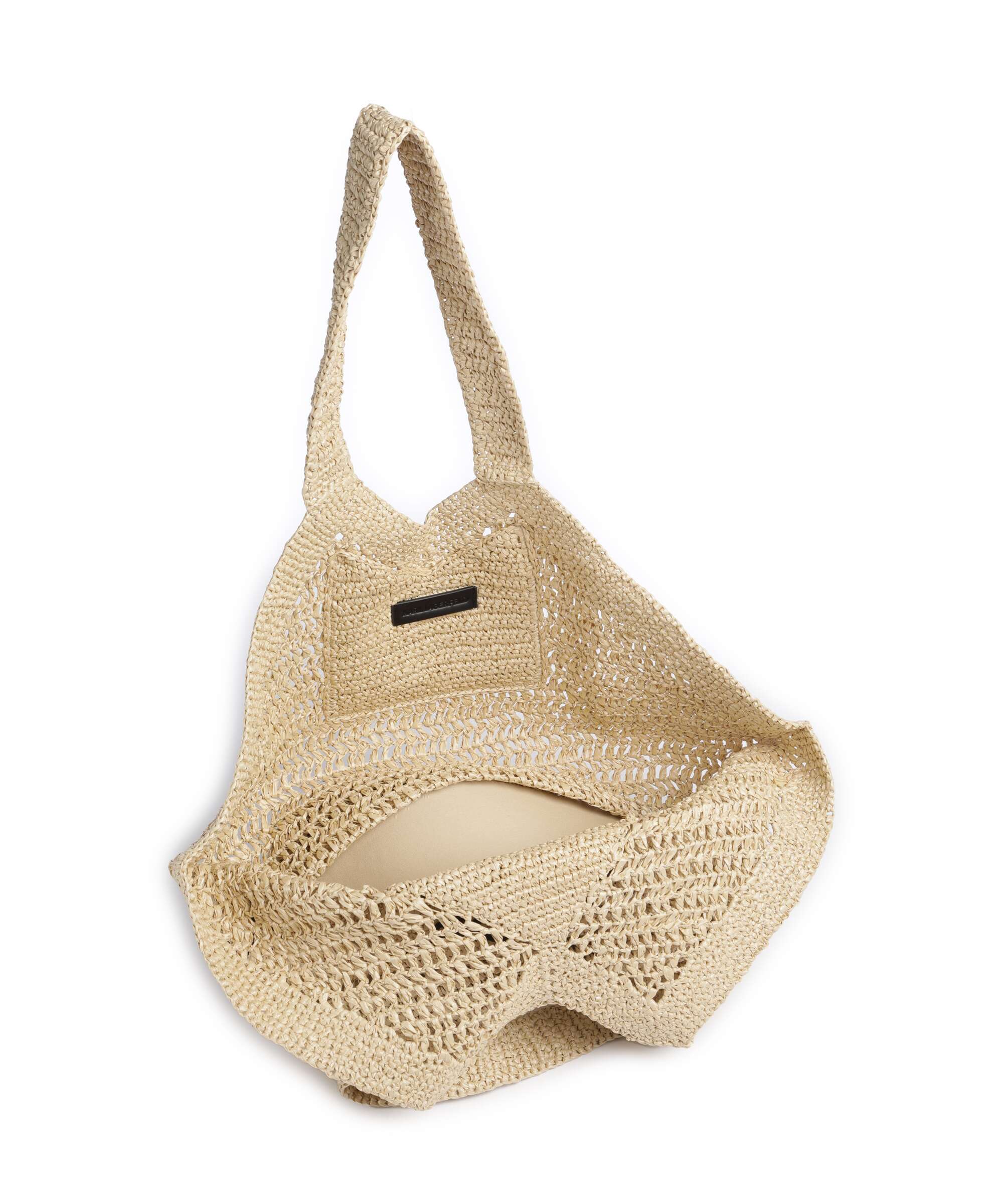 Karl Lagerfeld K/Signature Torba na zakupy natural - Image 5