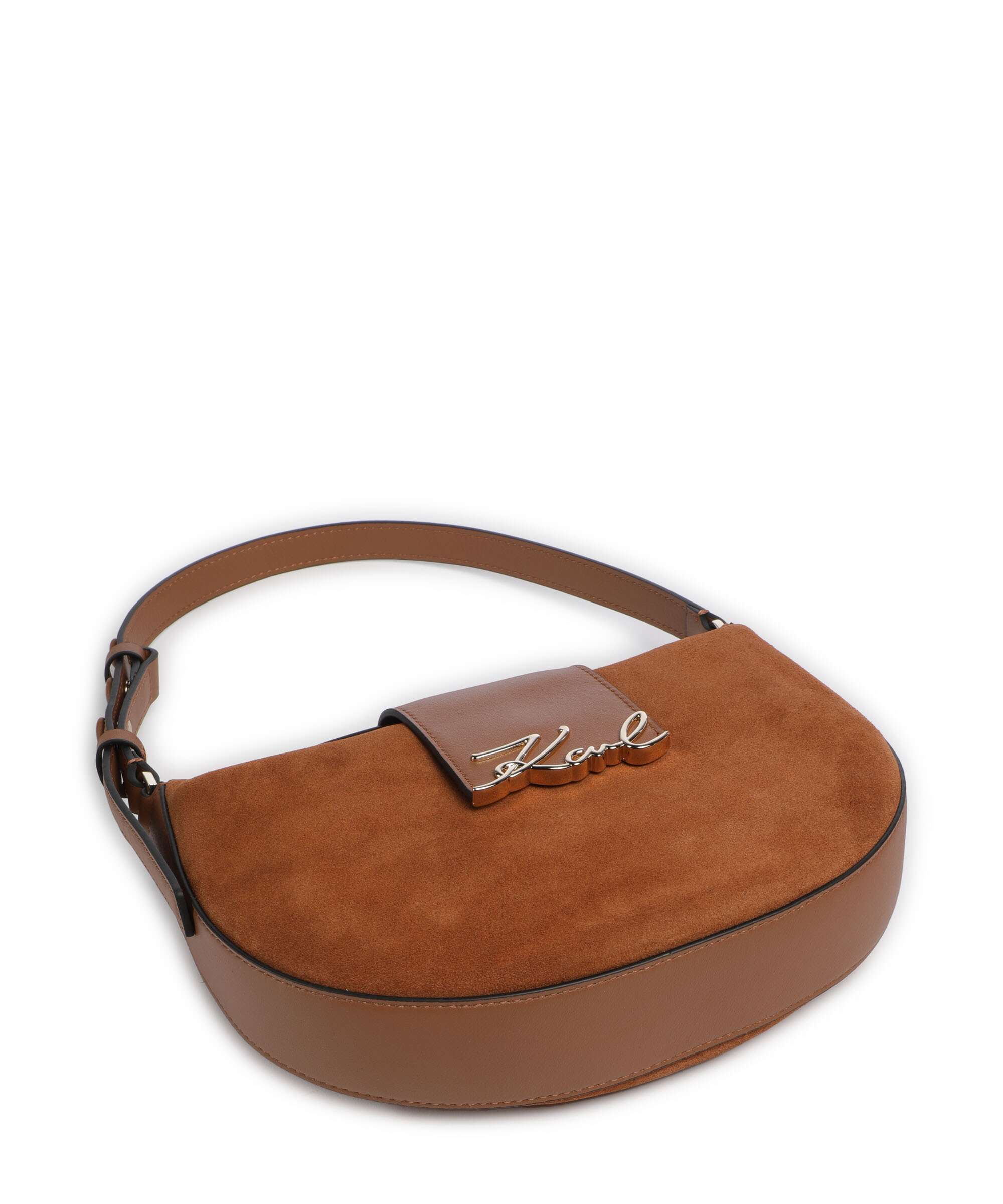 Karl Lagerfeld K/Signature Torebka worek dark tan - Image 5