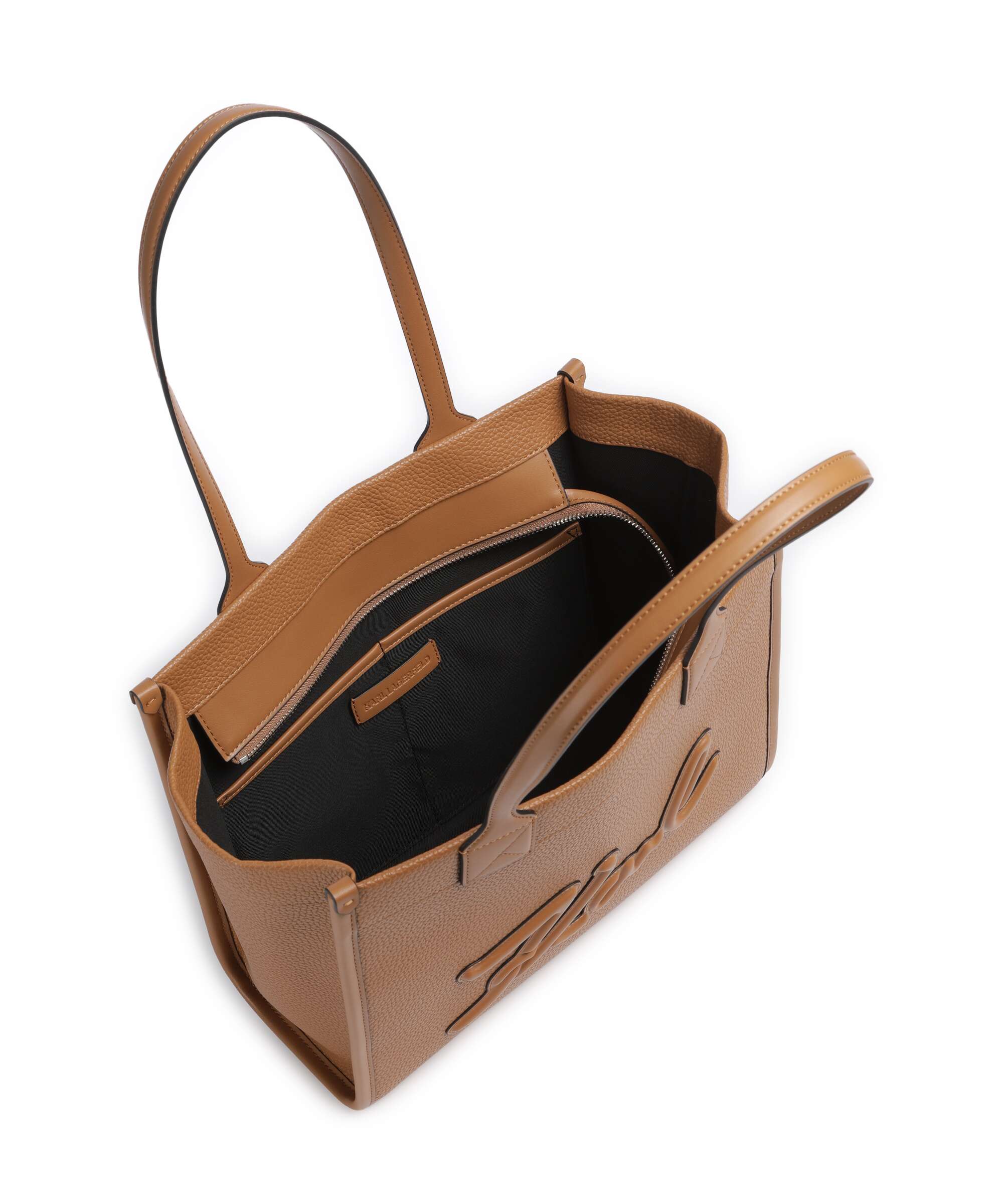 Karl Lagerfeld K/Skuare Medium Torba na zakupy caramel - Image 5