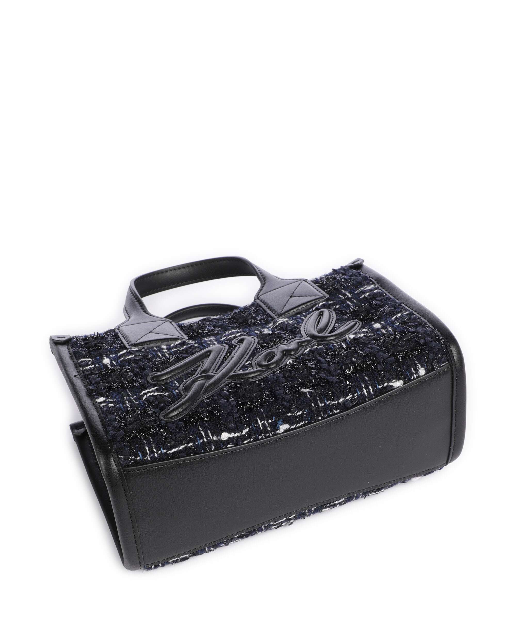 Karl Lagerfeld K/Skuare Small Torebka dark navy/boucle - Image 5