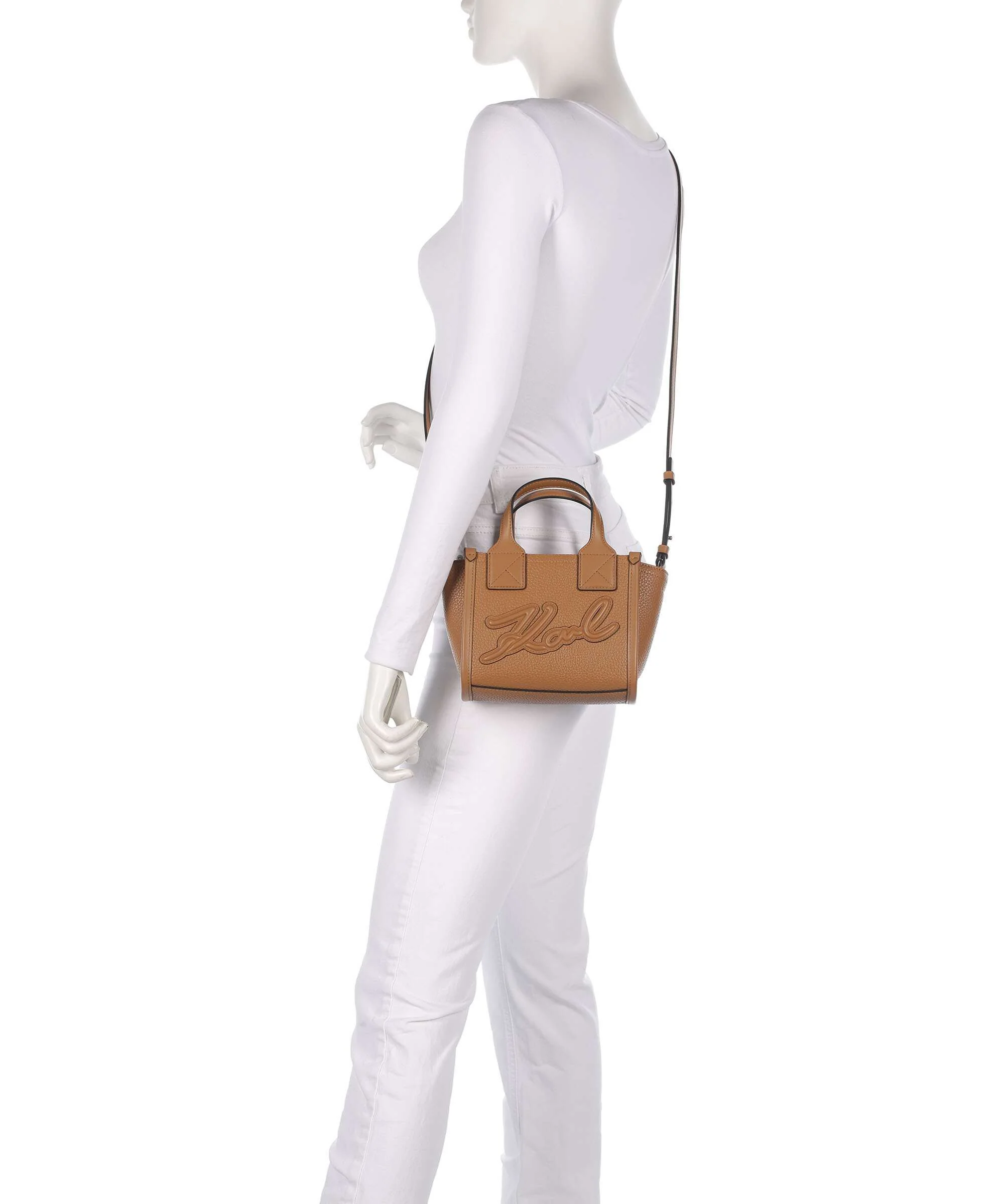 Karl Lagerfeld K/Skuare Small Torebka caramel - Image 3