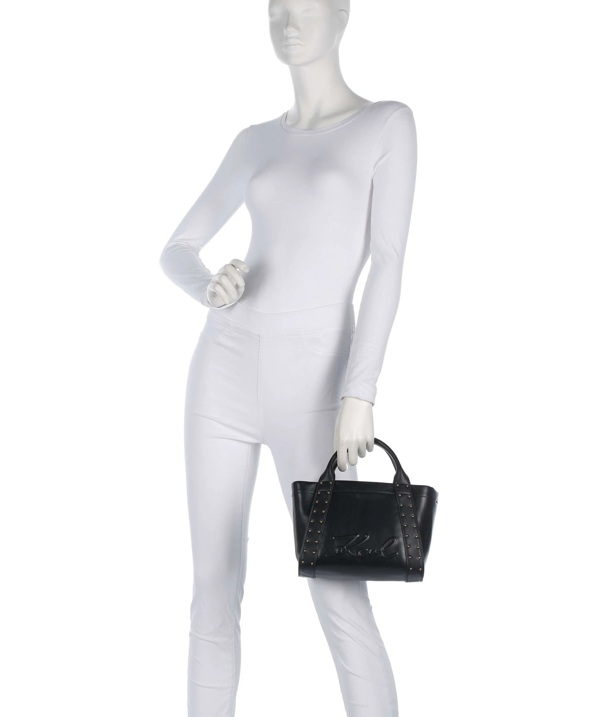 Karl Lagerfeld K/Ville Small Torebka black/gold - Image 3