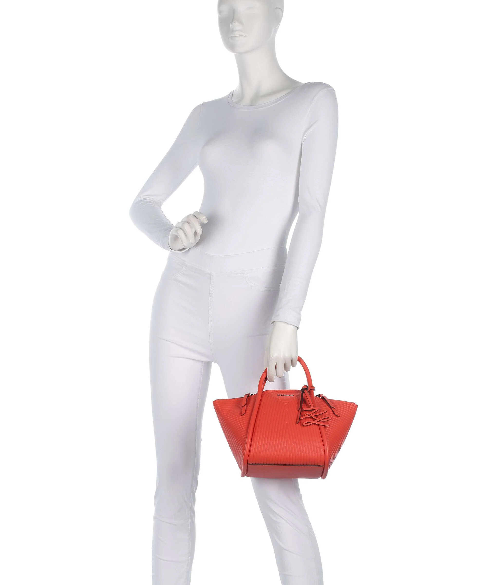 Karl Lagerfeld K/Wellen Small Torebka grapefruit - Image 3