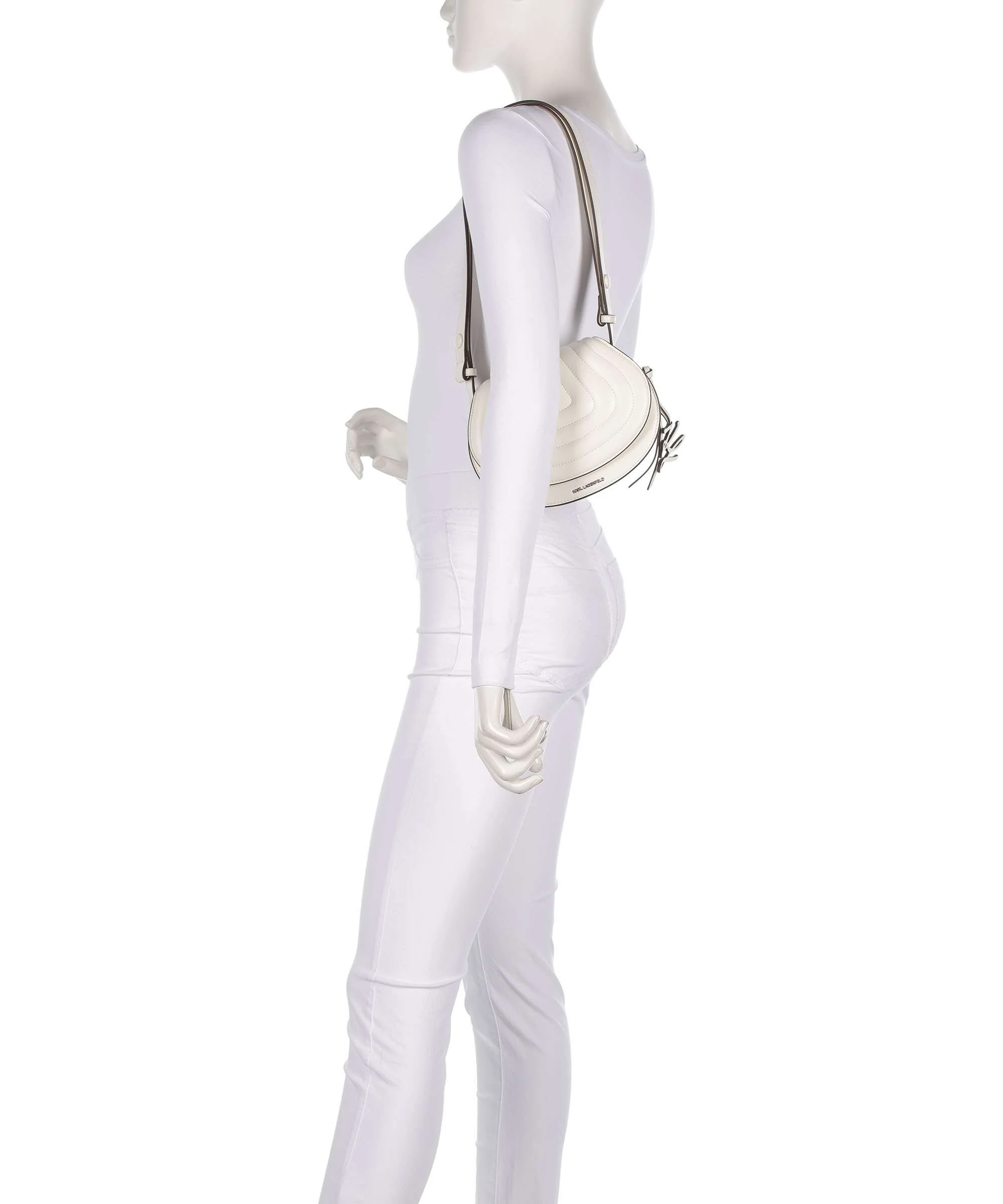 Karl Lagerfeld K/Wellen Torba na ramię offwhite - Image 3
