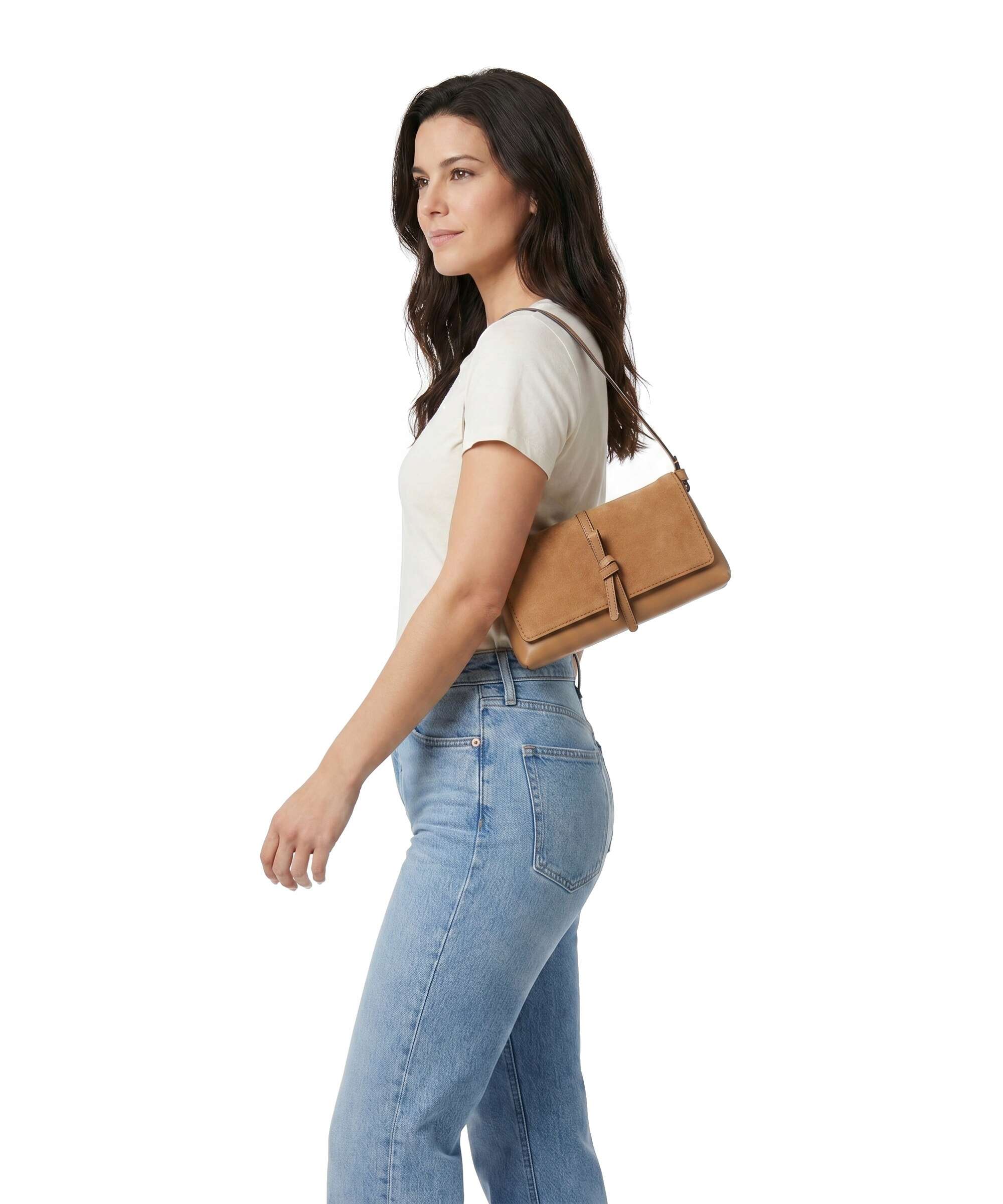 Kate Spade New York Loop Small Torba na ramię garden soil - Image 3