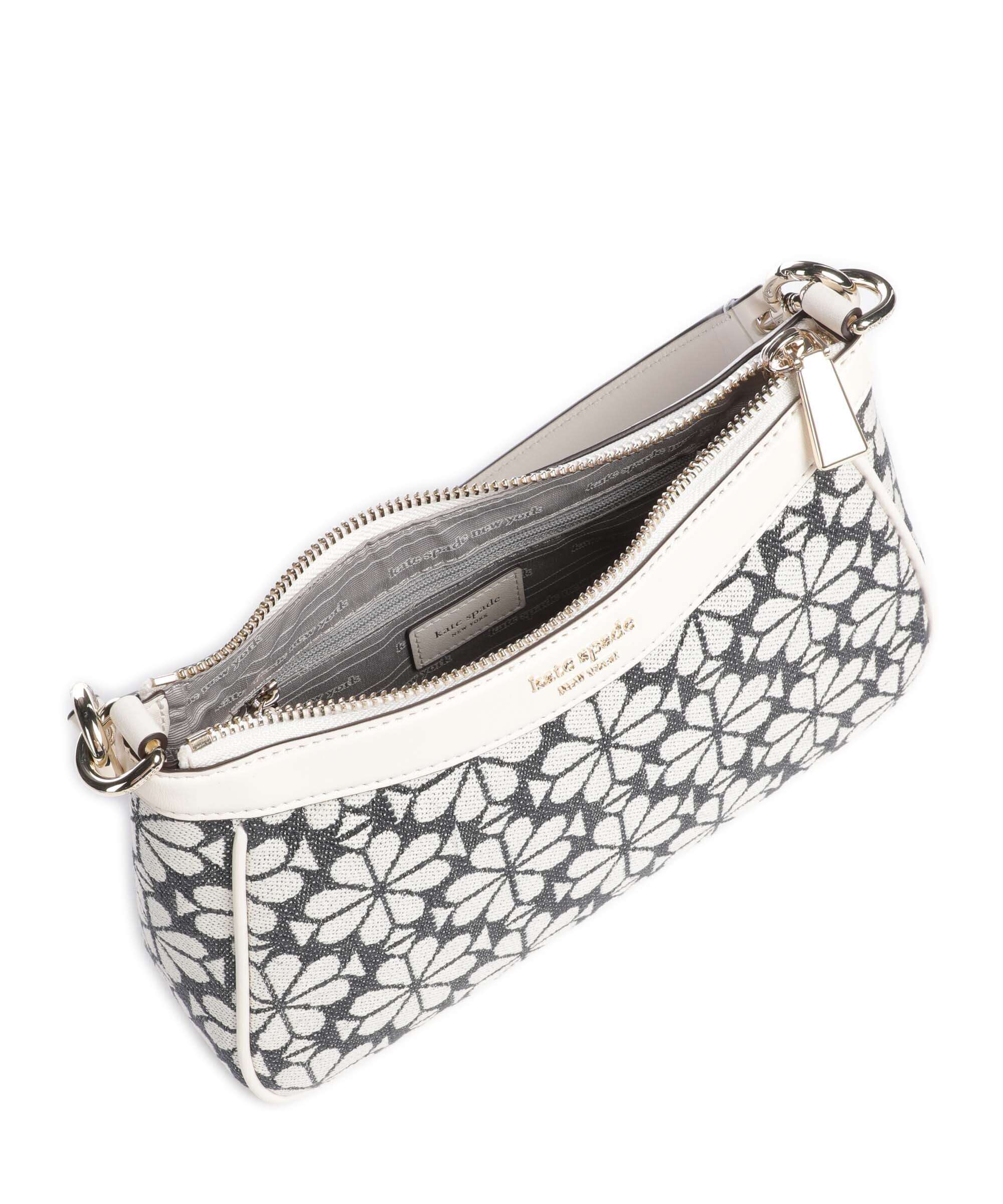 Kate Spade New York Spade Flower Jacquard Torba na ramię charcoal grey/multicolour - Image 6
