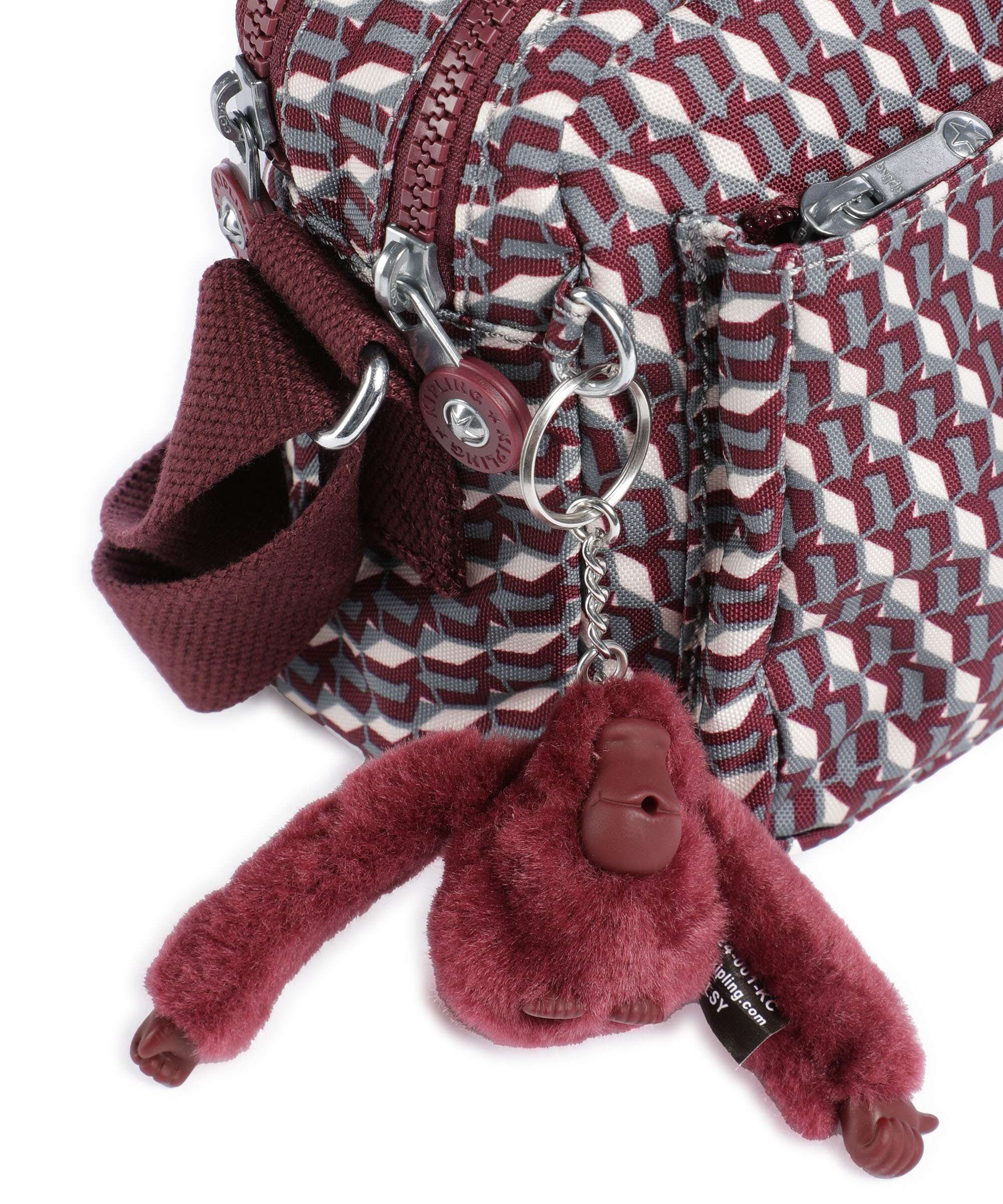 Kipling Basic Abanu M Torba przez ramię wine - Image 4