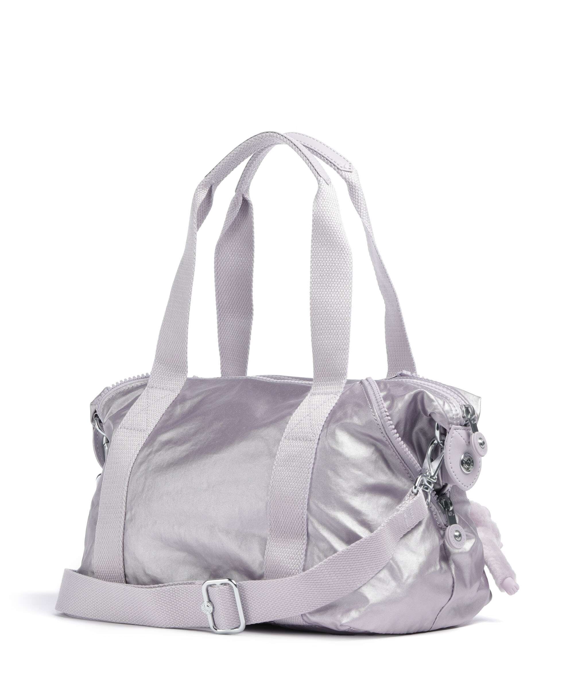 Kipling Basic Art Mini Torba na ramię lilac moon/metallic - Image 4