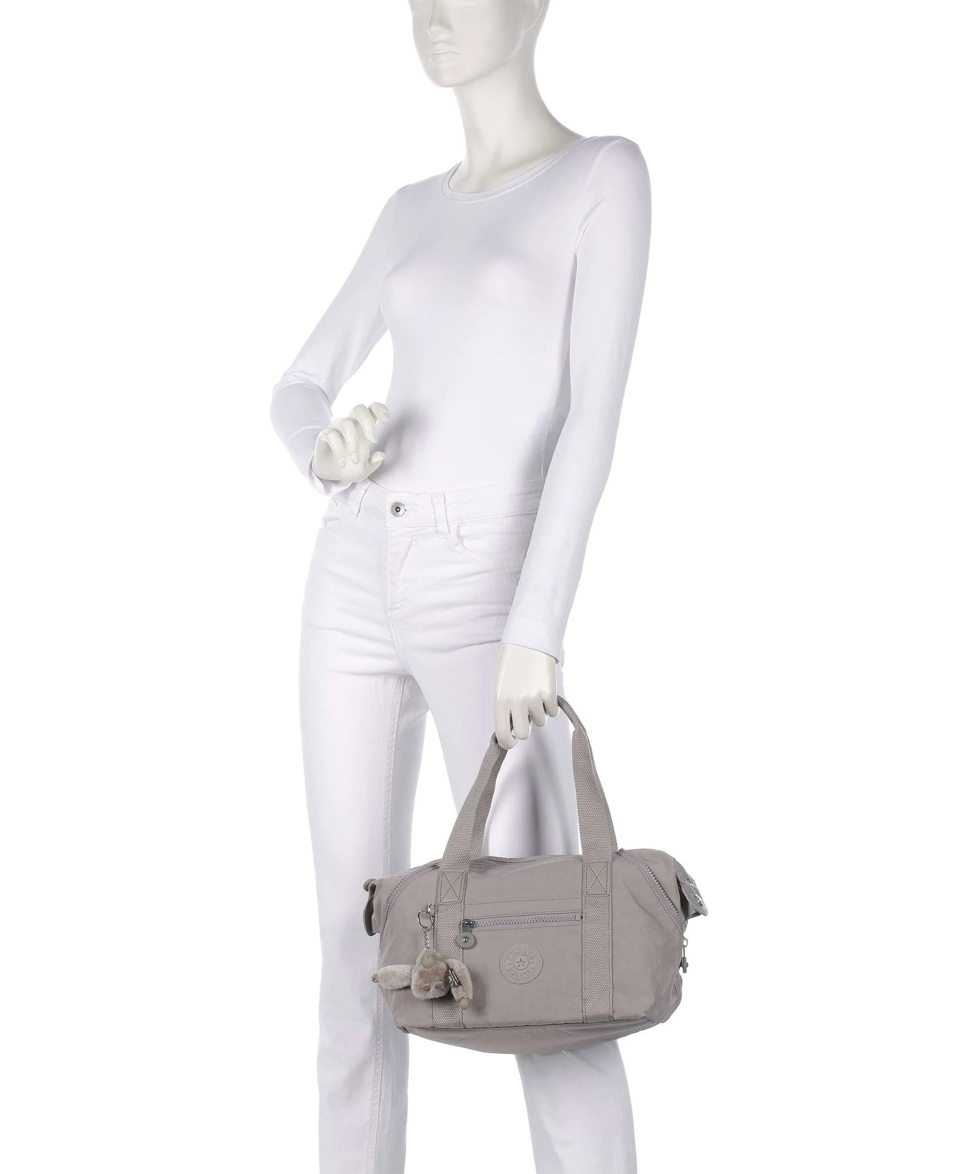 Kipling Basic Art Mini Torebka grey gris - Image 3