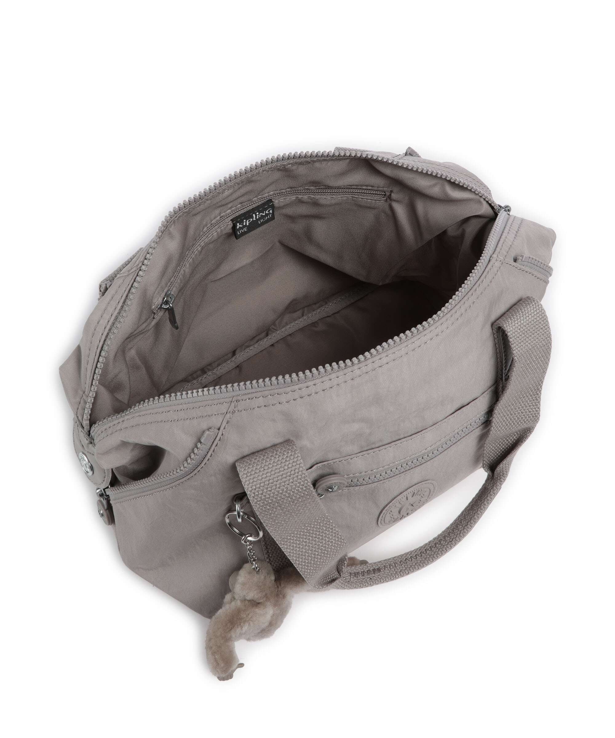 Kipling Basic Art Mini Torebka grey gris - Image 6