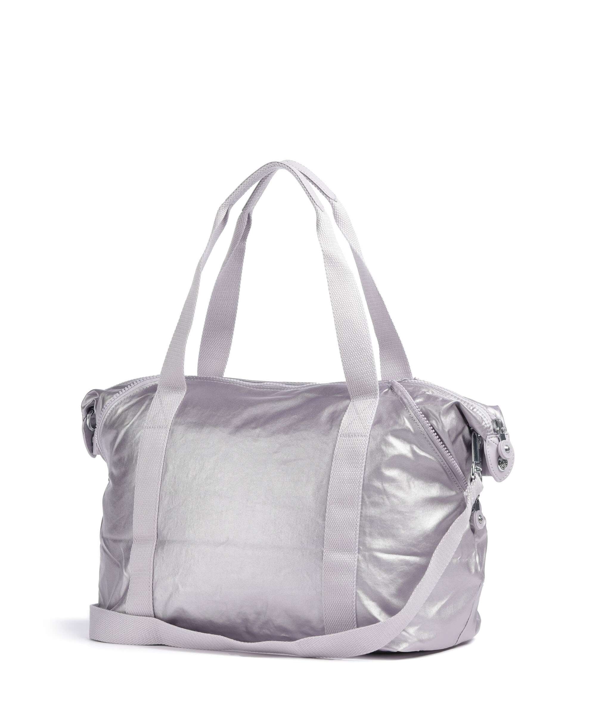 Kipling Basic Art Torba na ramię lilac moon/metallic - Image 4