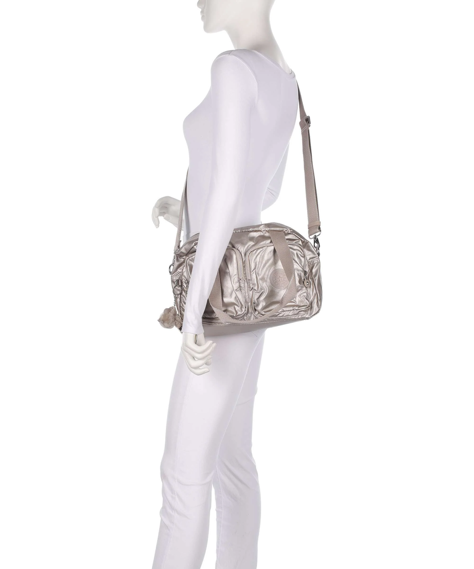 Kipling Basic Cool Defea Torba na ramię metallic glow - Image 4