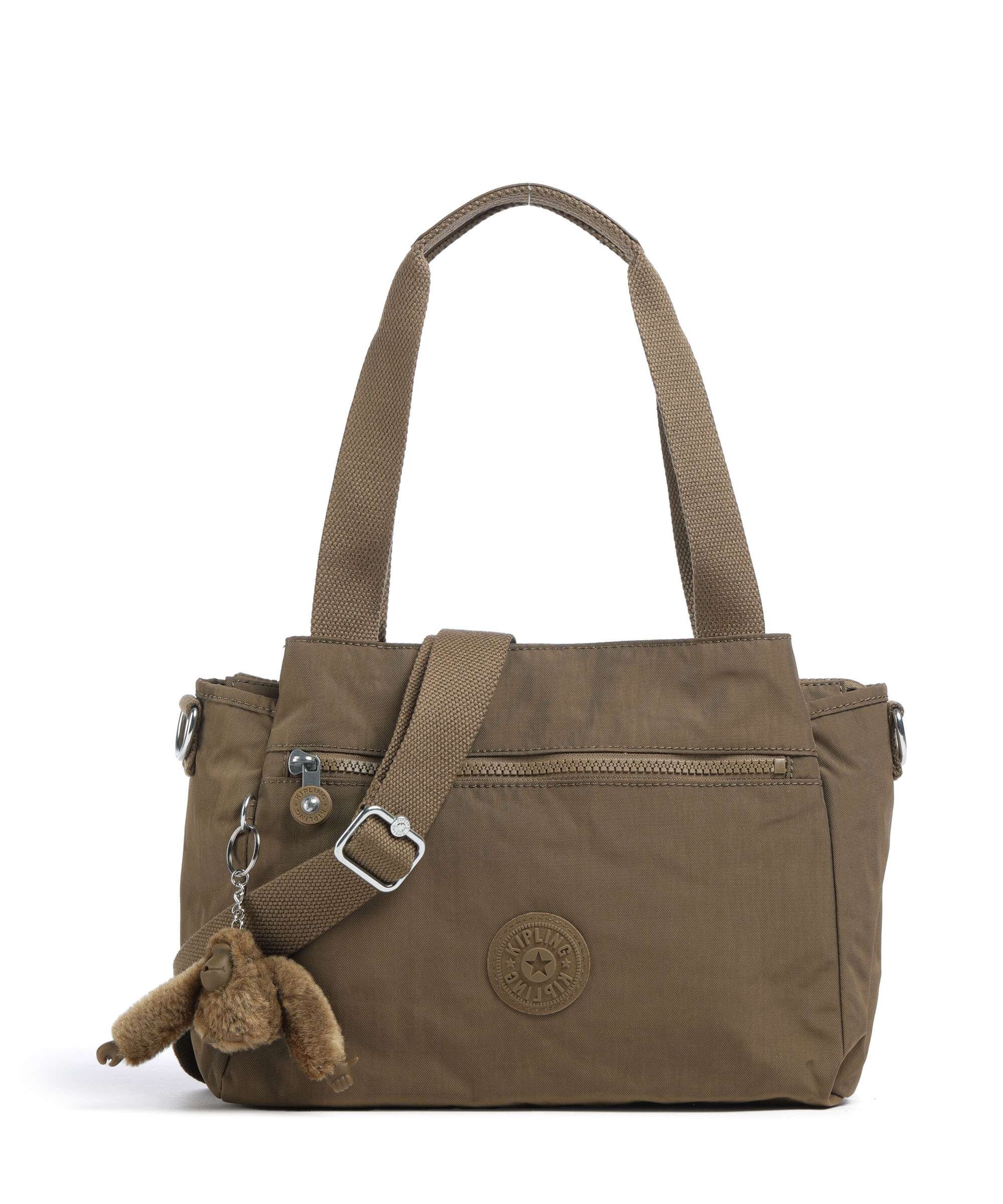 Kipling Basic Elysia Torba na ramię smooth khaki