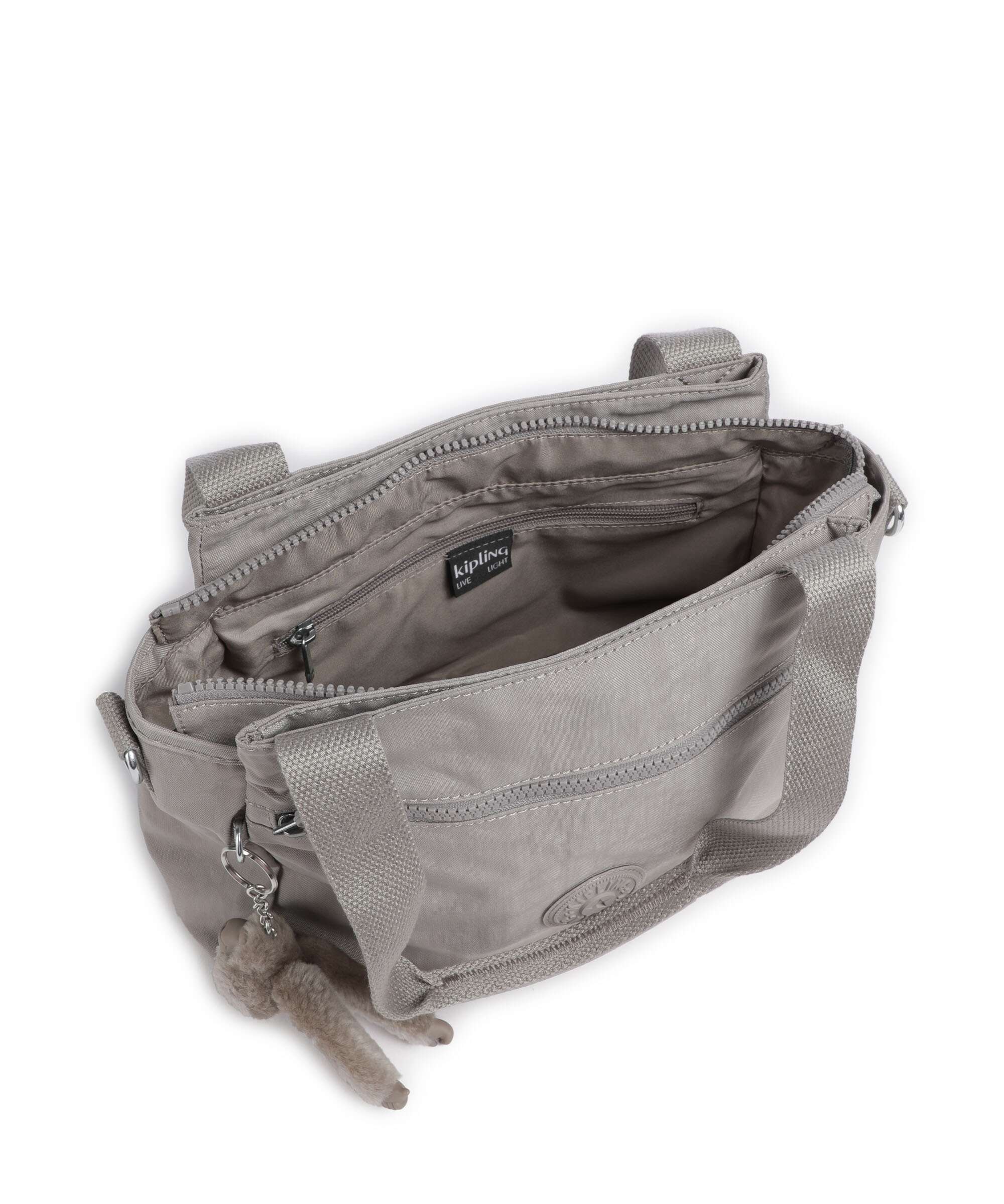 Kipling Basic Elysia Torba na ramię grey gris - Image 6