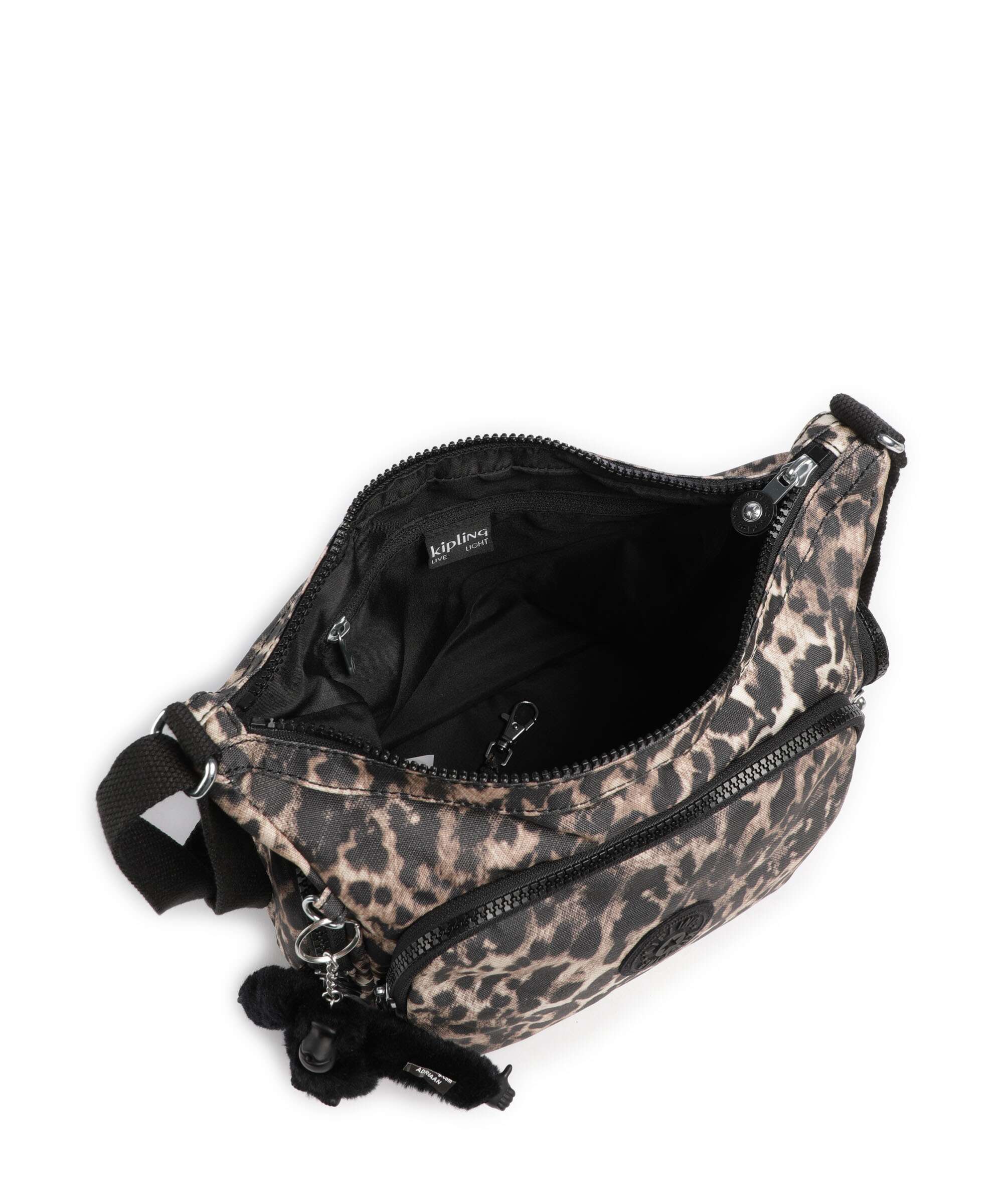Kipling Basic Gabb S Torba przez ramię wild leopard - Image 6