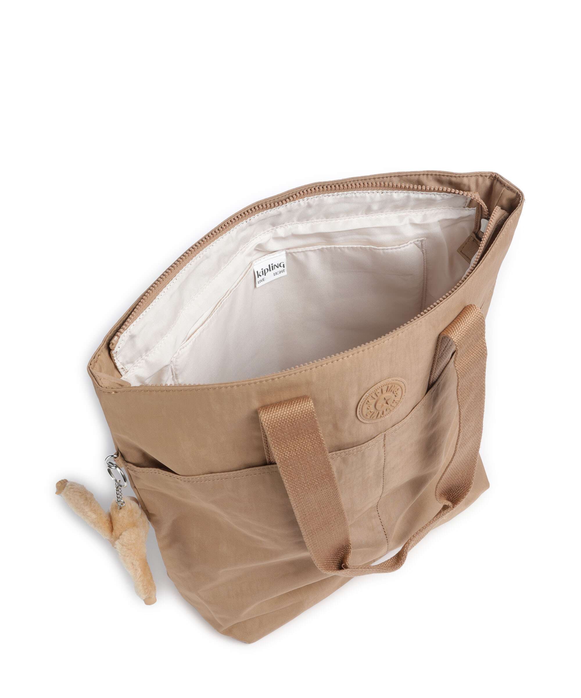 Kipling Basic Hanifa Torba na zakupy early tan - Image 6