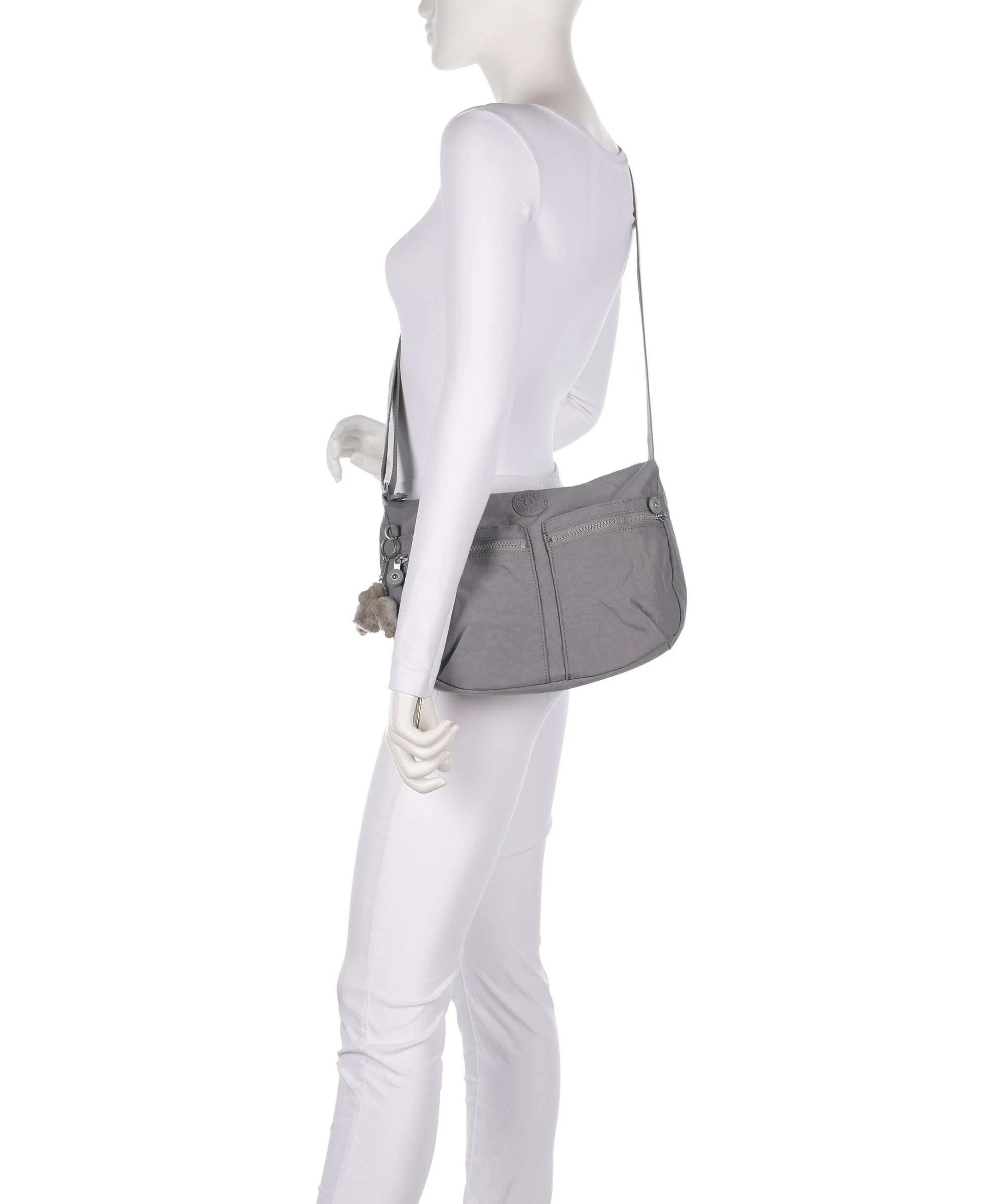 Kipling Basic Izellah Torba przez ramię inviting grey - Image 3