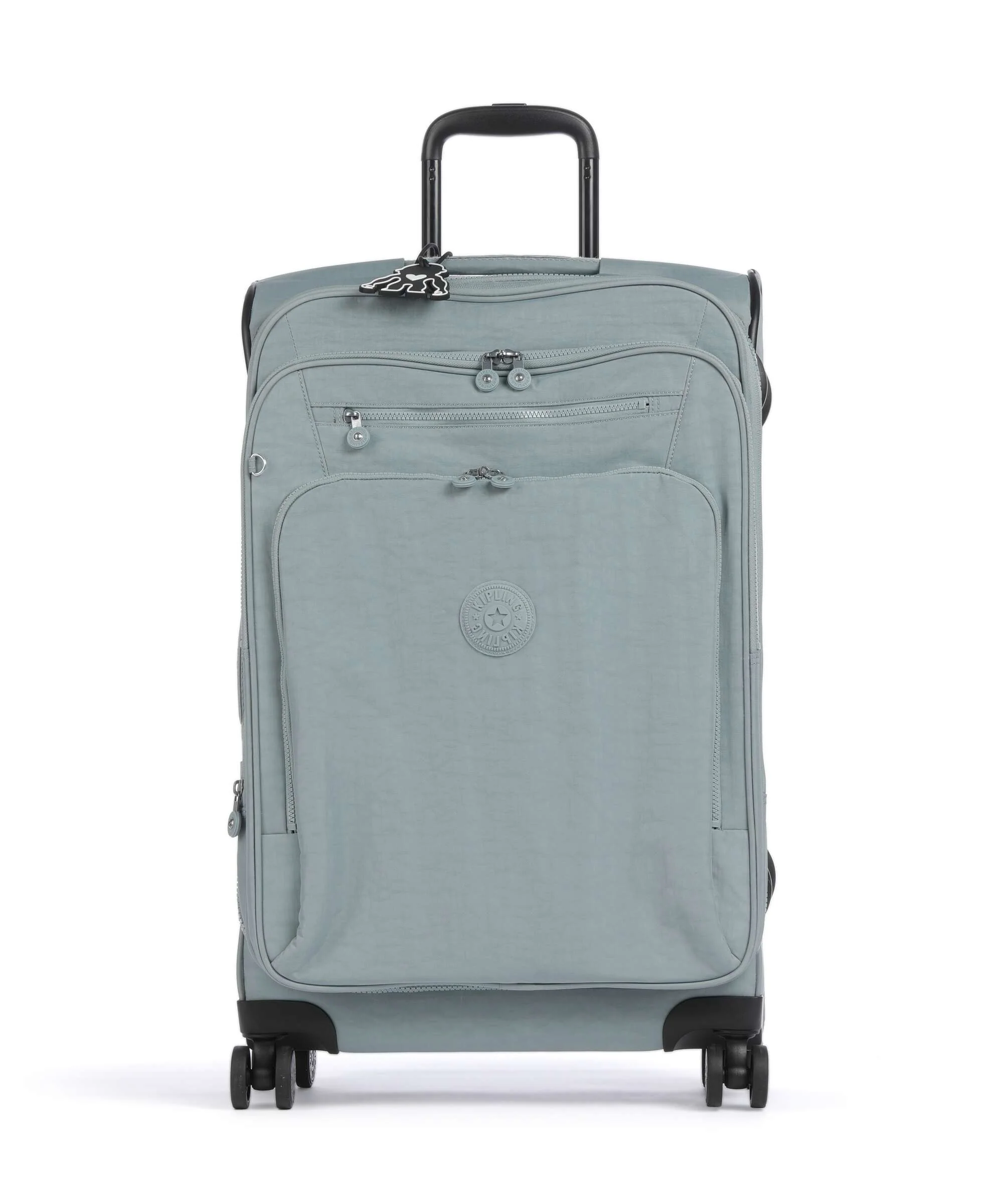 Kipling Basic New Youri M Walizka na 4 kołach relaxed grey