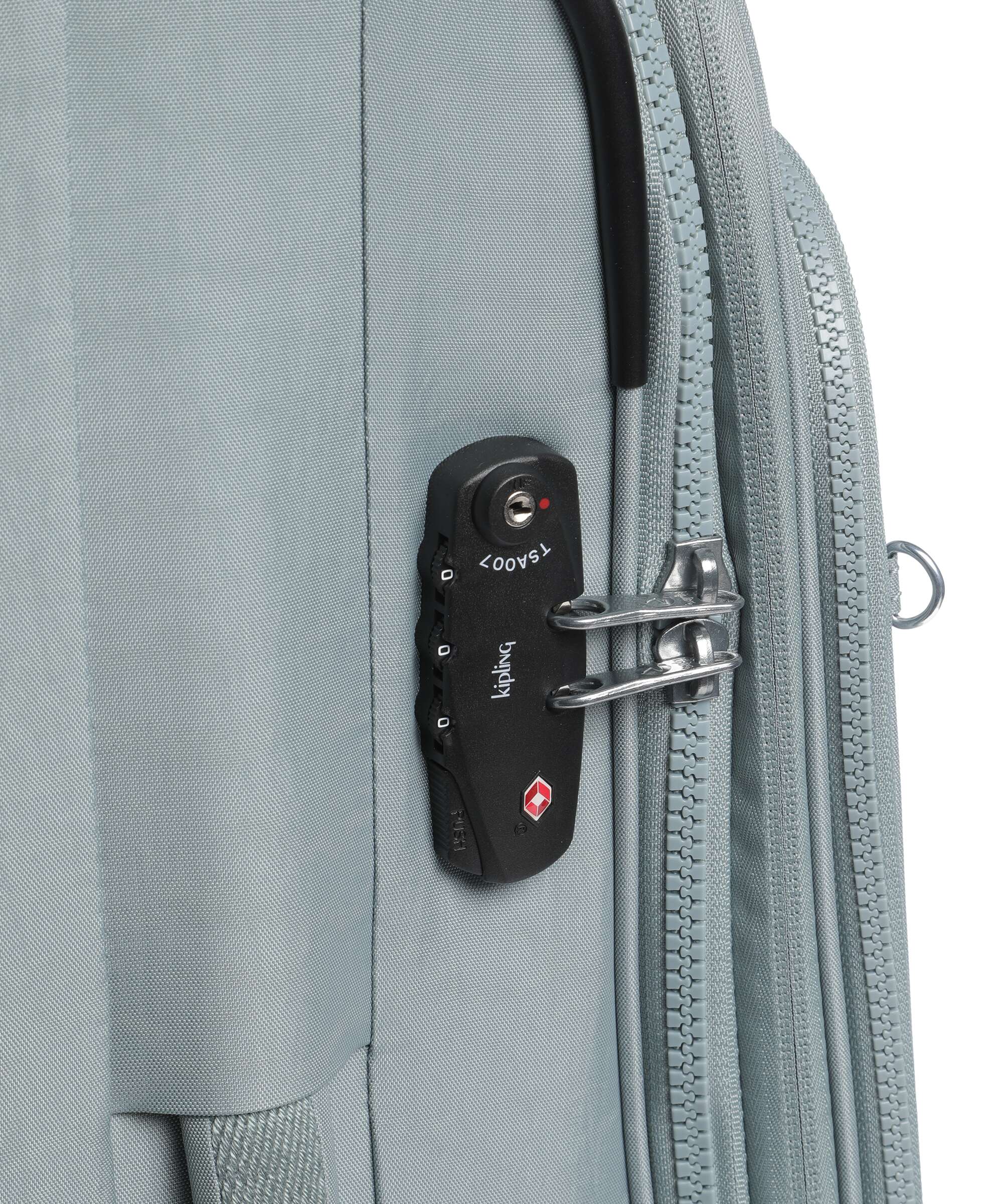 Kipling Basic New Youri M Walizka na 4 kołach relaxed grey - Image 3