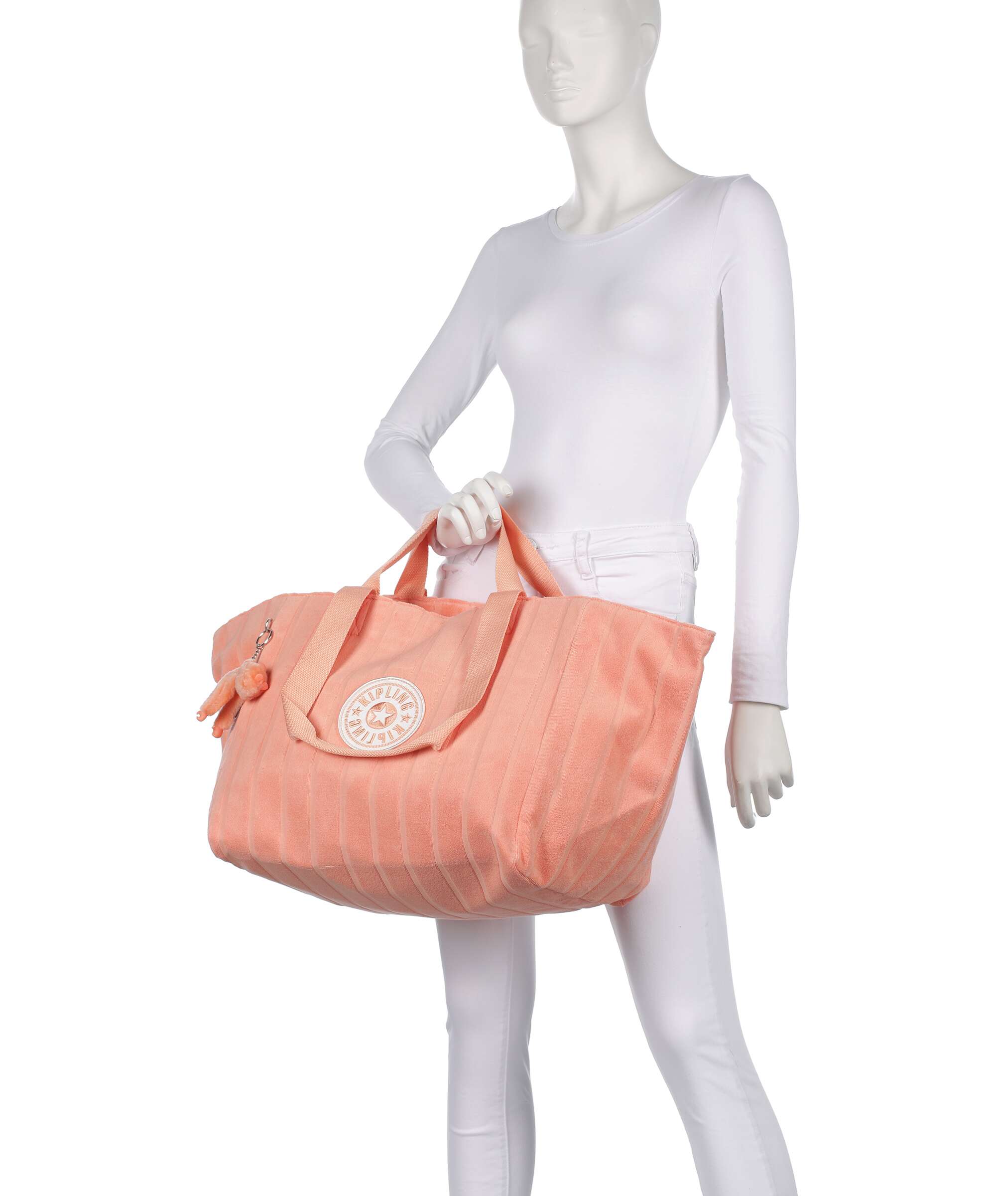 Kipling Beach Naomi Torba na zakupy orangy towel - Image 3