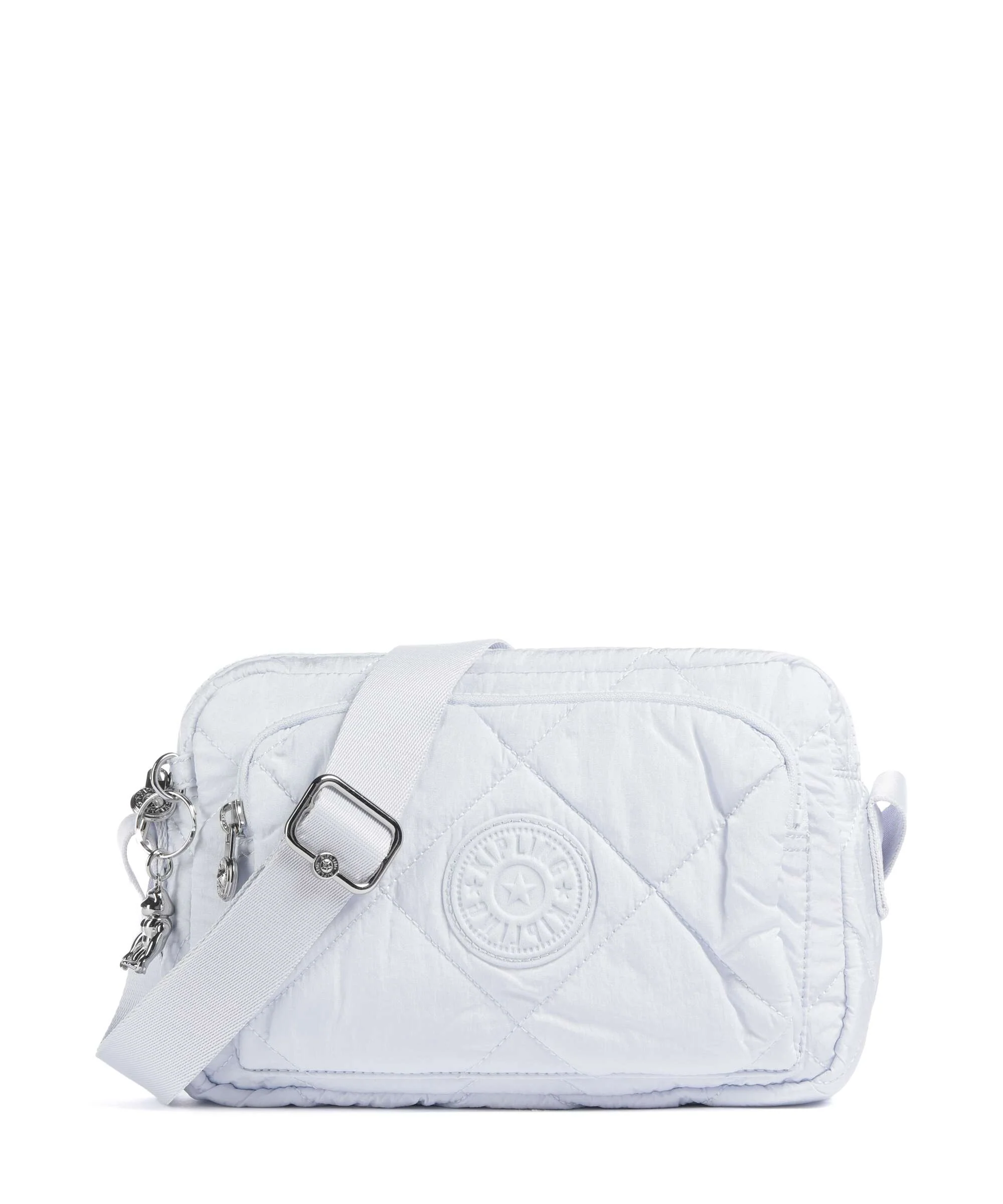 Kipling Crinkled Quilt Abanu M Zip Torba przez ramię water blue
