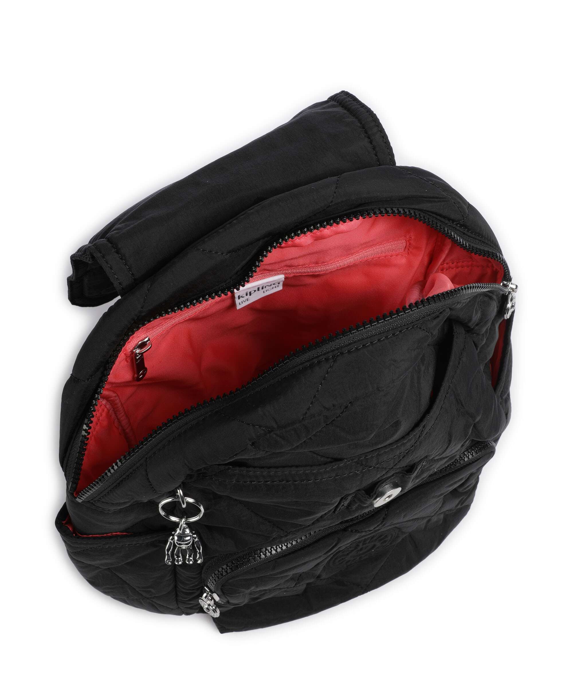 Kipling Crinkled Quilt City Pack S Plecak cosmic black - Image 5