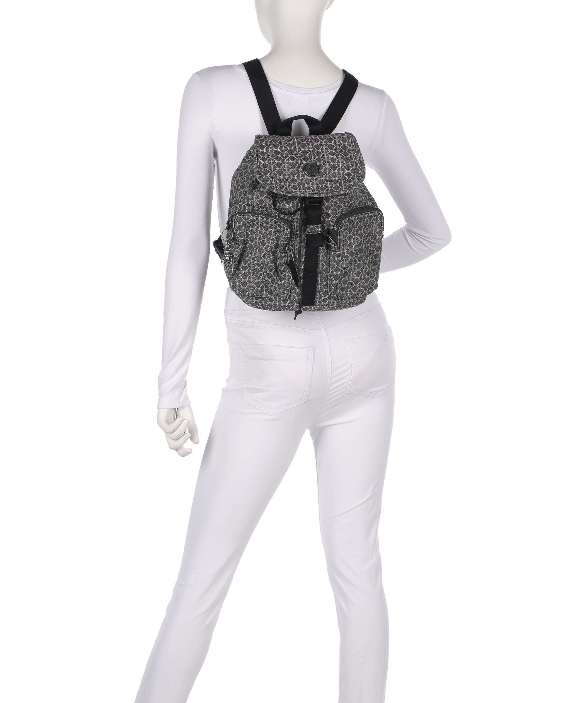 Kipling Denim Love Anto S Plecak grey/denim - Image 3