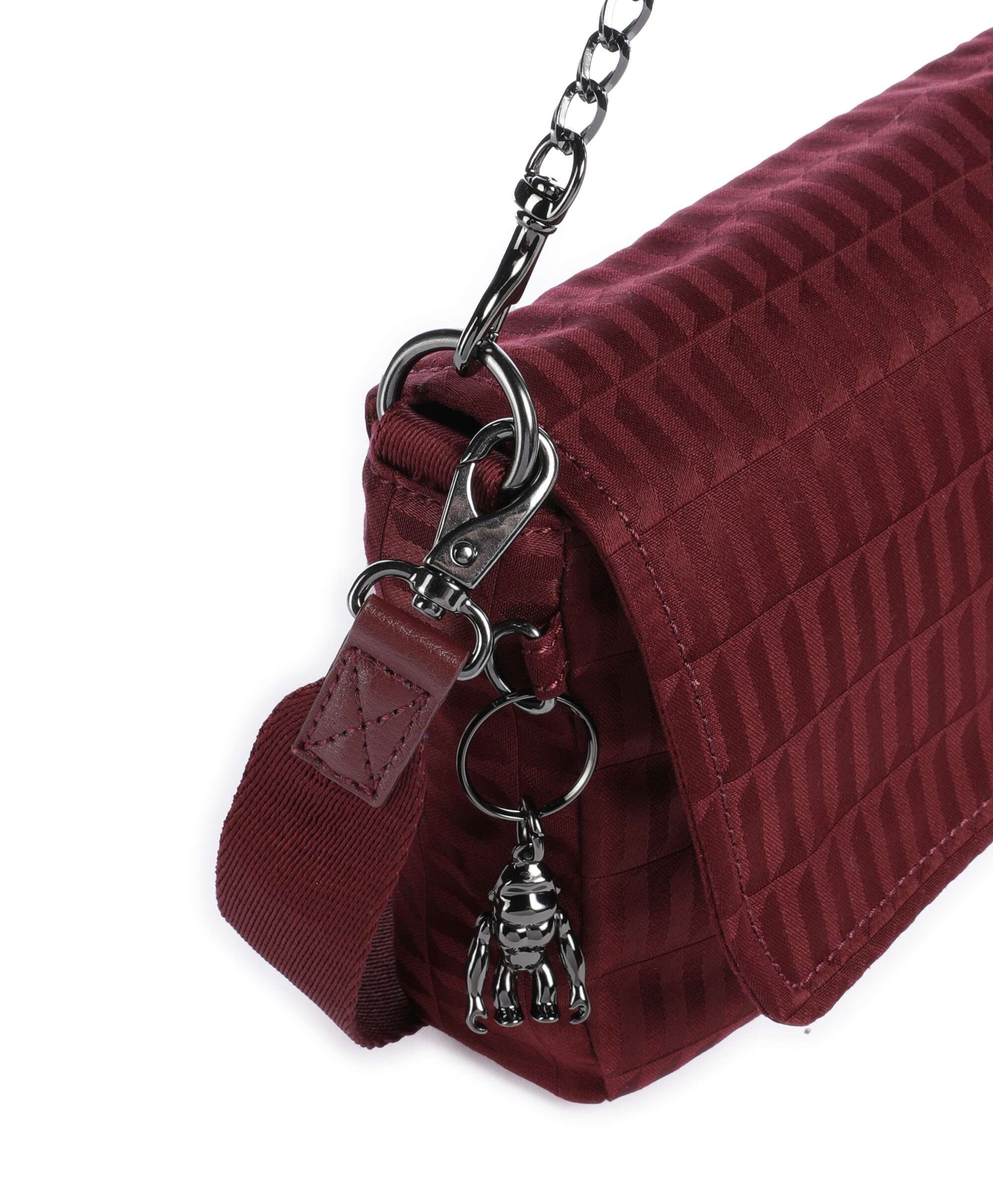 Kipling Elevated Aras Up Torba na ramię maroon tile - Image 5