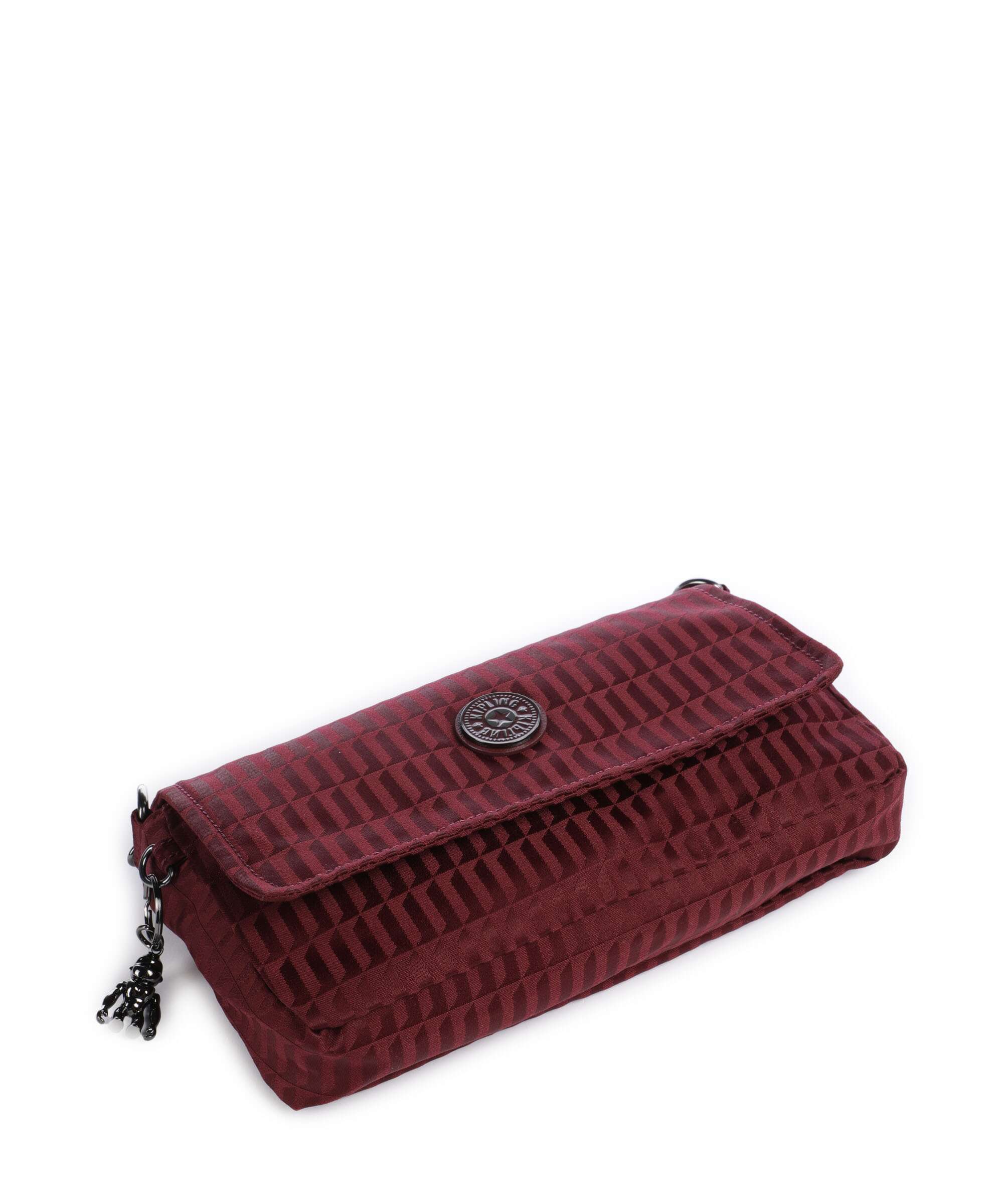 Kipling Elevated Aras Up Torba na ramię maroon tile - Image 6