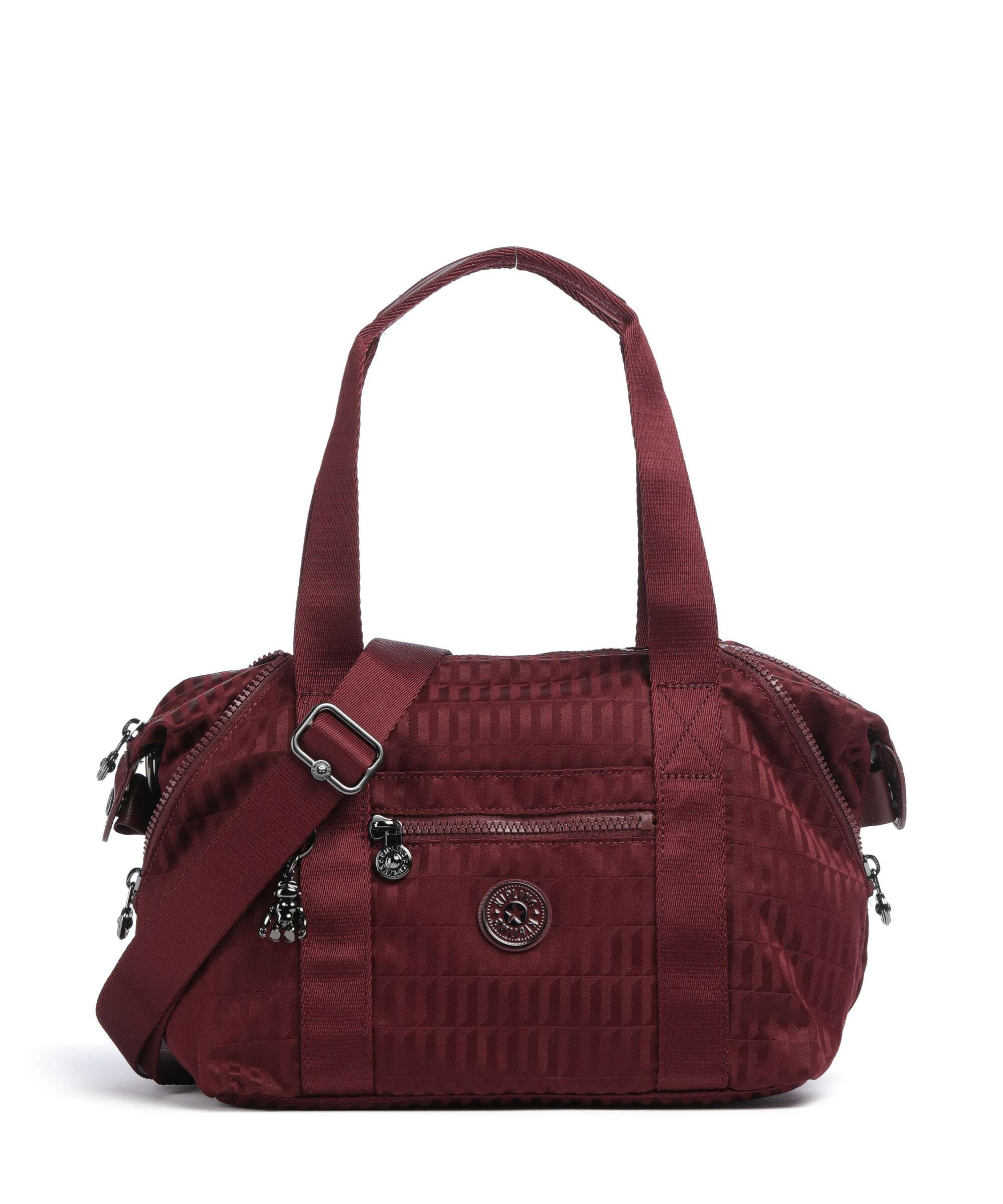 Kipling Elevated Art Mini Torebka maroon tile