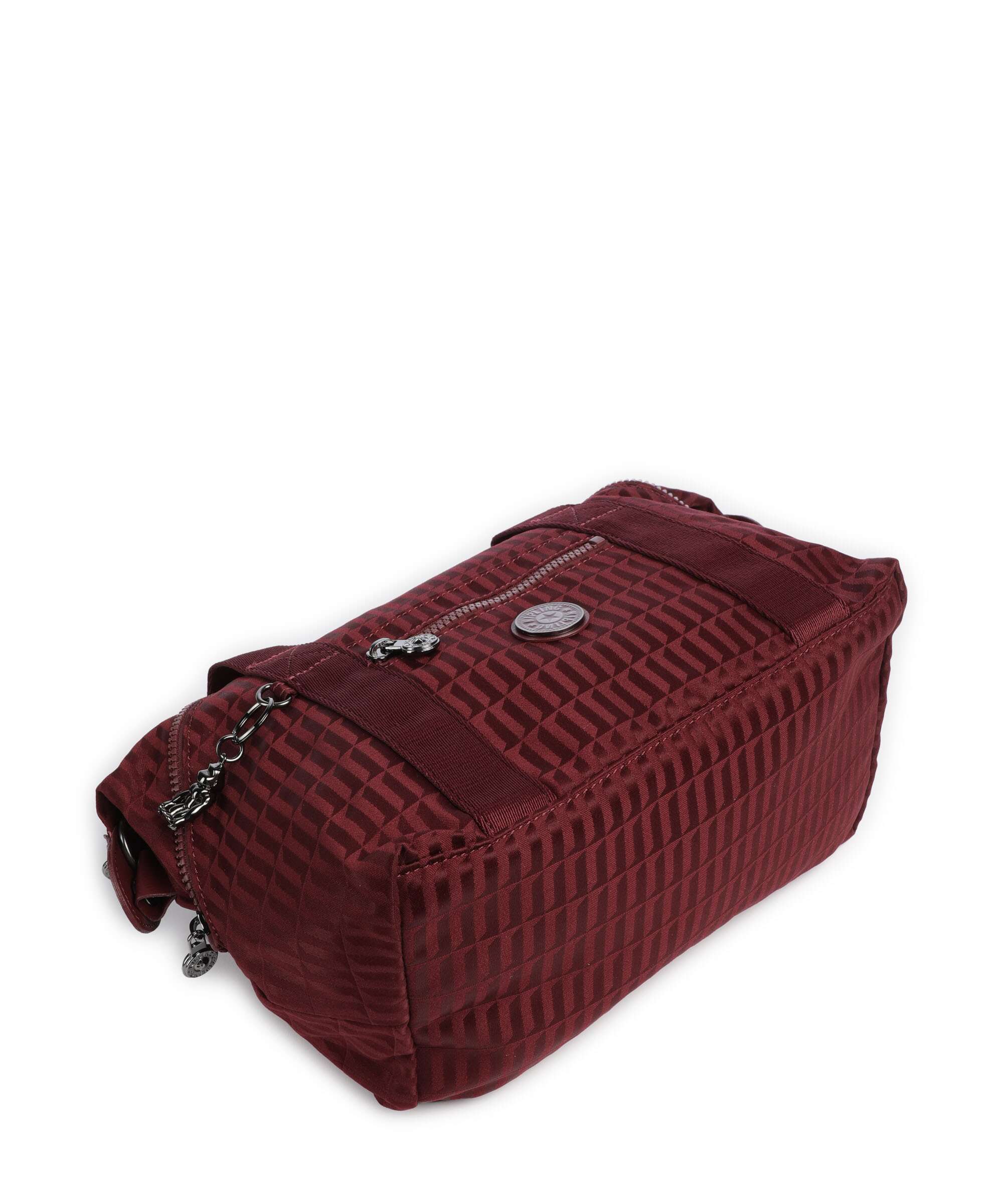 Kipling Elevated Art Mini Torebka maroon tile - Image 5