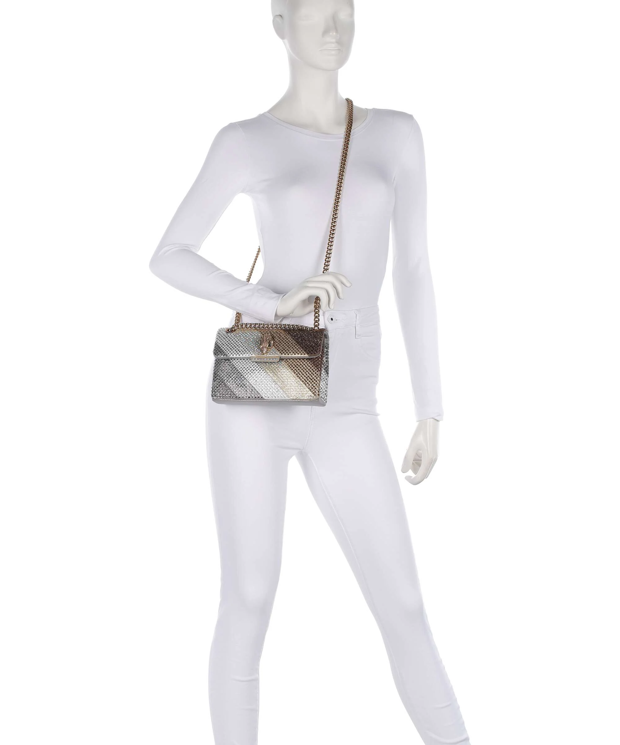 Kurt Geiger Kensington Mini Torba na ramię metal combination - Image 4