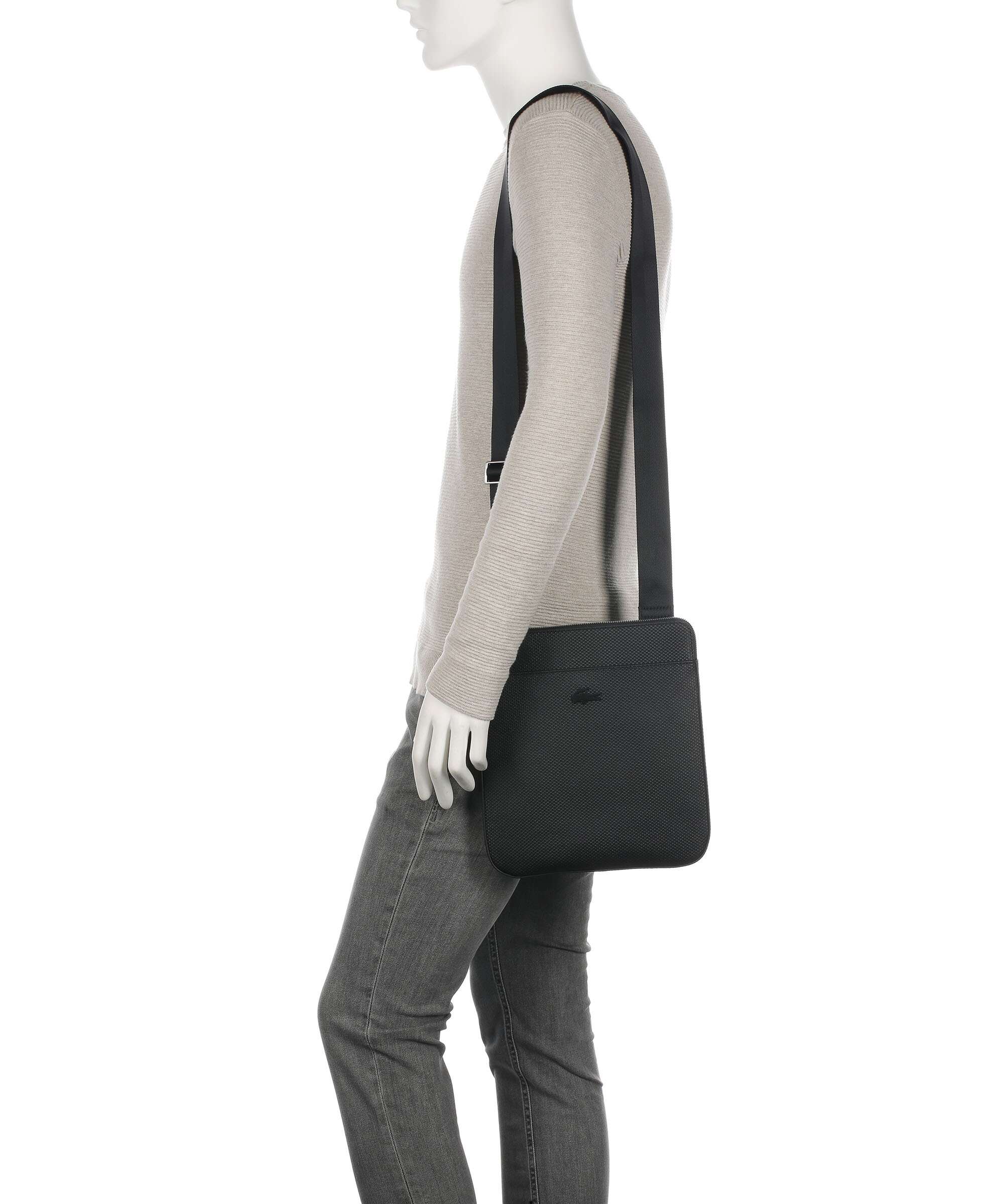 Lacoste Chantaco Torba przez ramię black - Image 3