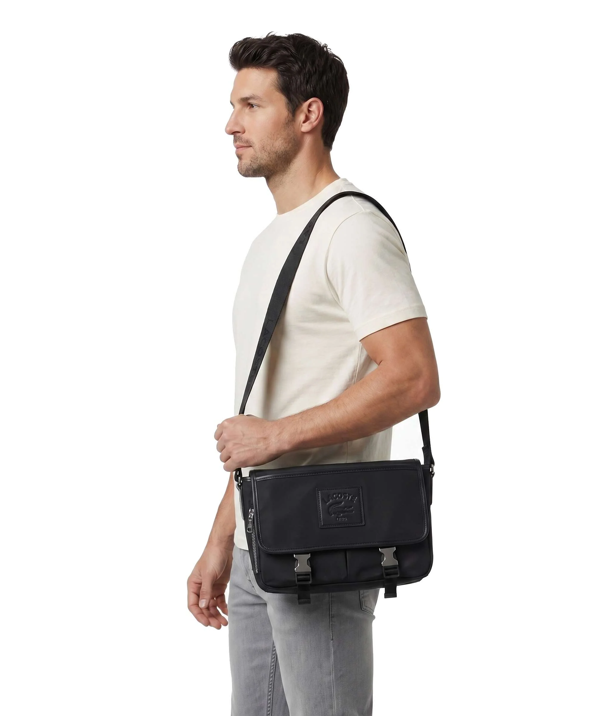 Lacoste Classics Listonoszka noir - Image 3