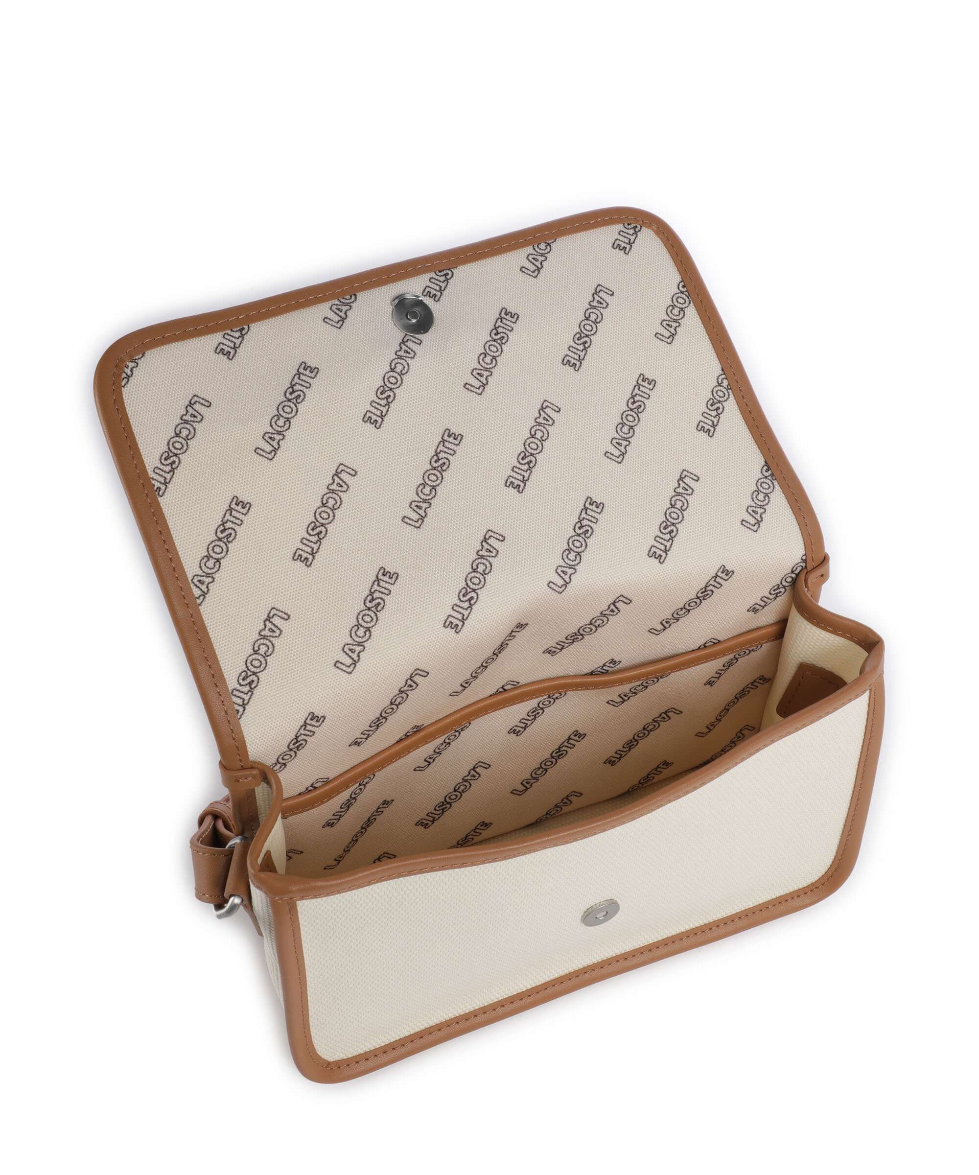 Lacoste Heritage Canvas Torba przez ramię natural/tan - Image 6