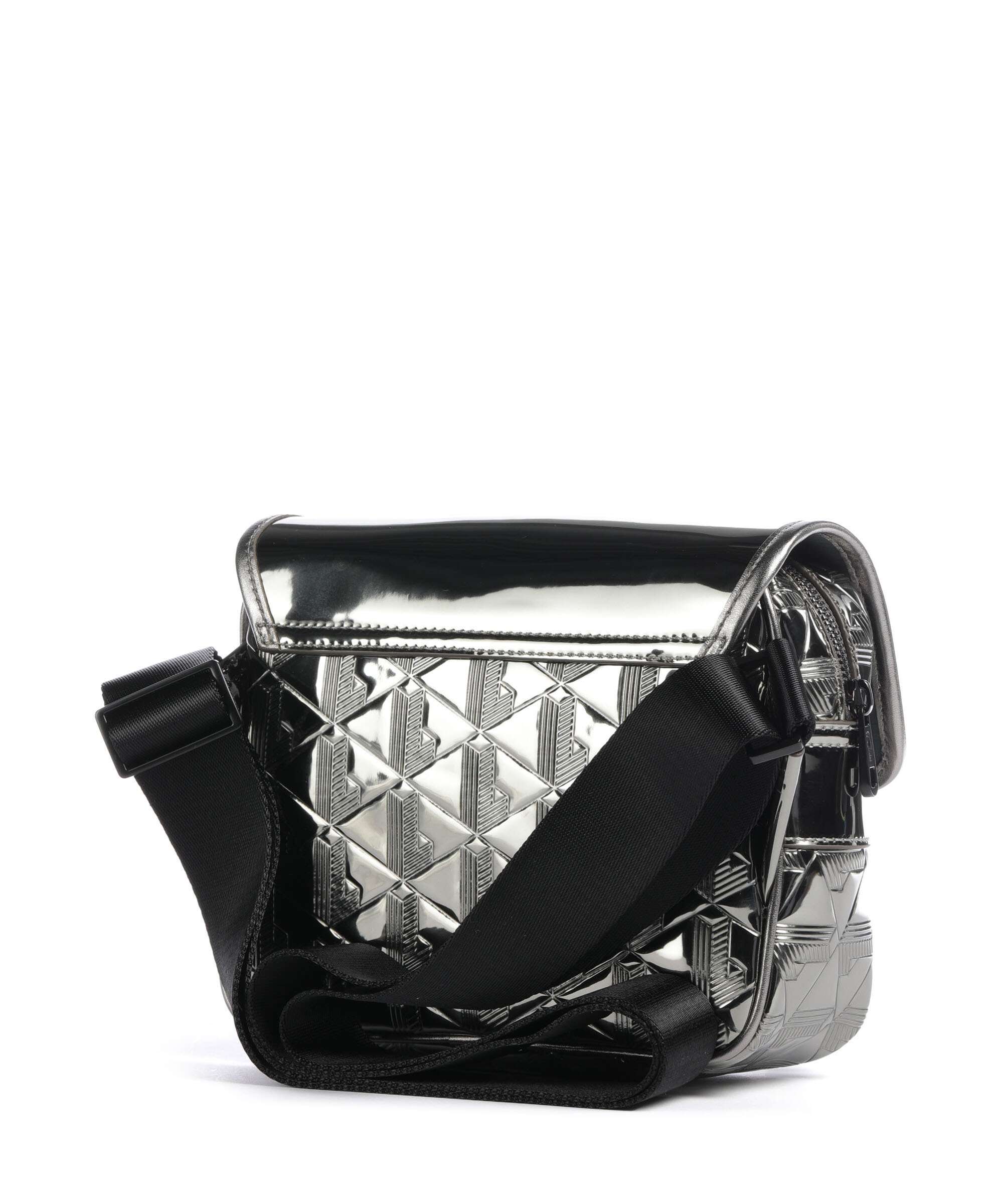 Lacoste Holiday Torba przez ramię silver/black - Image 2