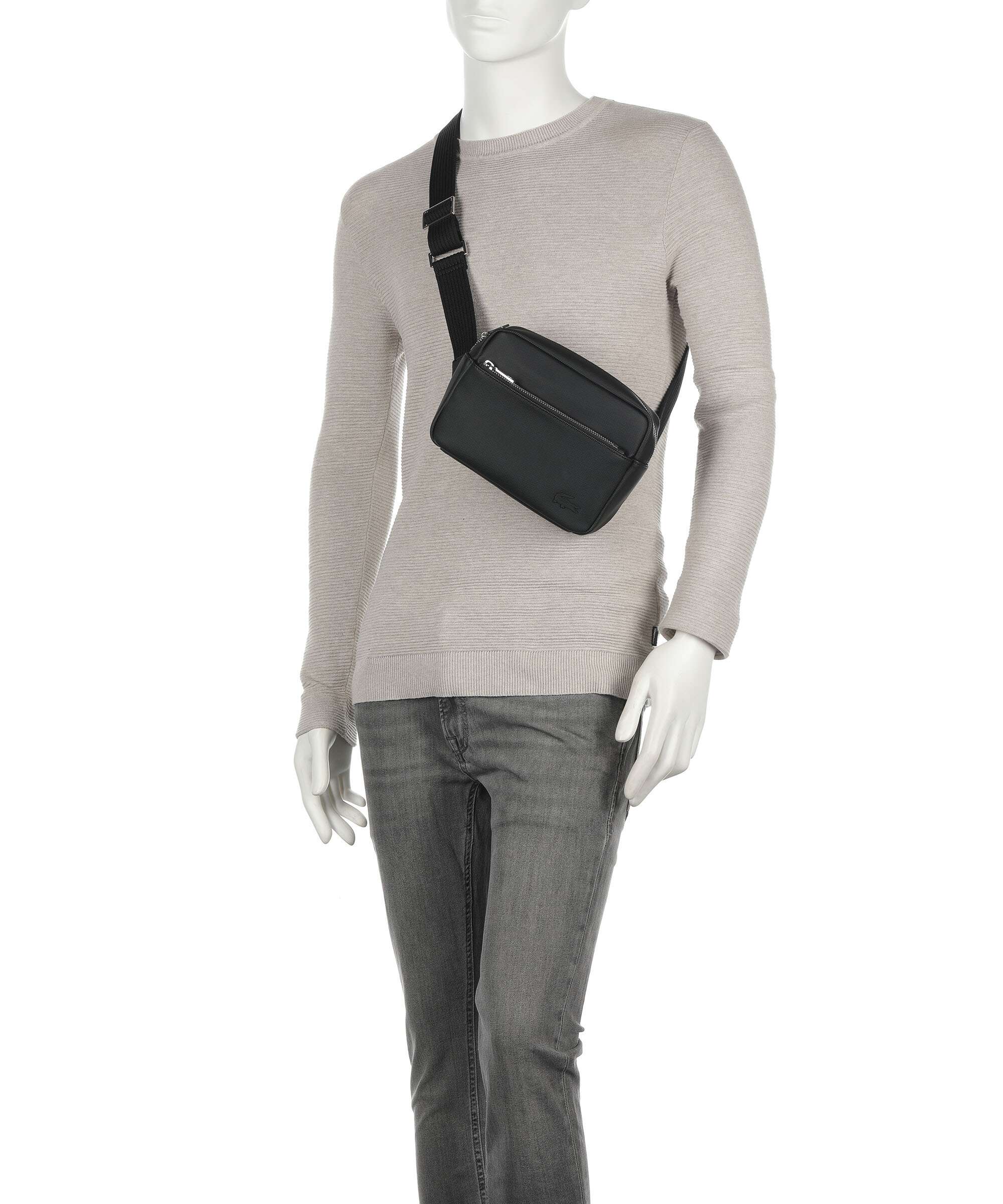 Lacoste Mens Classic Saszetka nerka noir - Image 3
