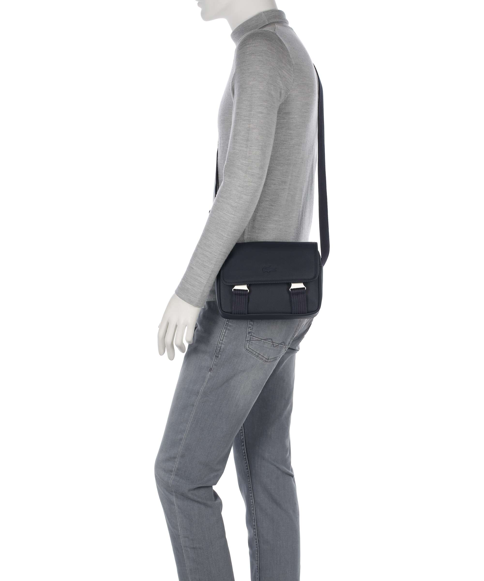 Lacoste Mens Classic Torba przez ramię marine - Image 3