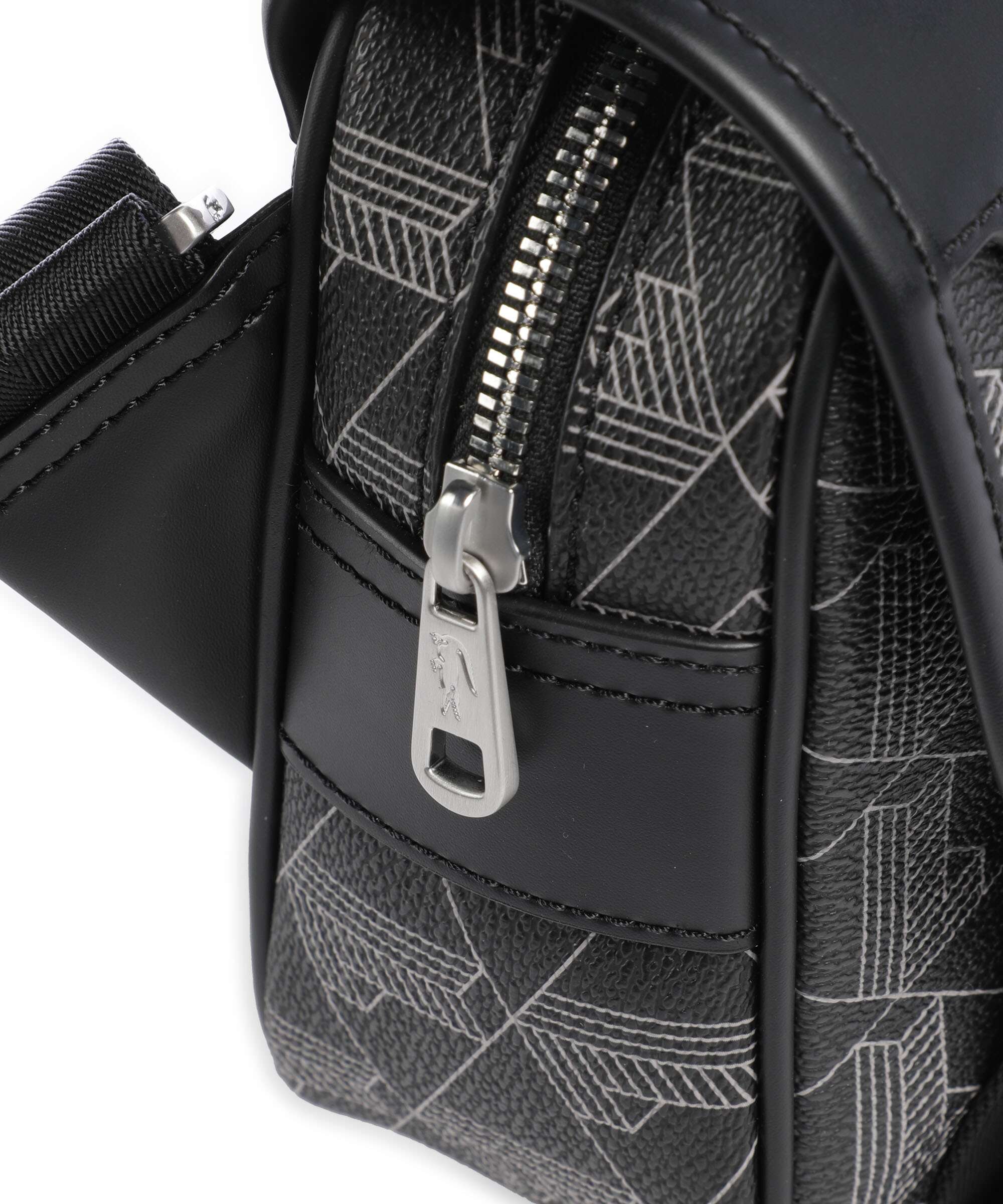 Lacoste The Blend Torba przez ramię monogram noir/gris - Image 4
