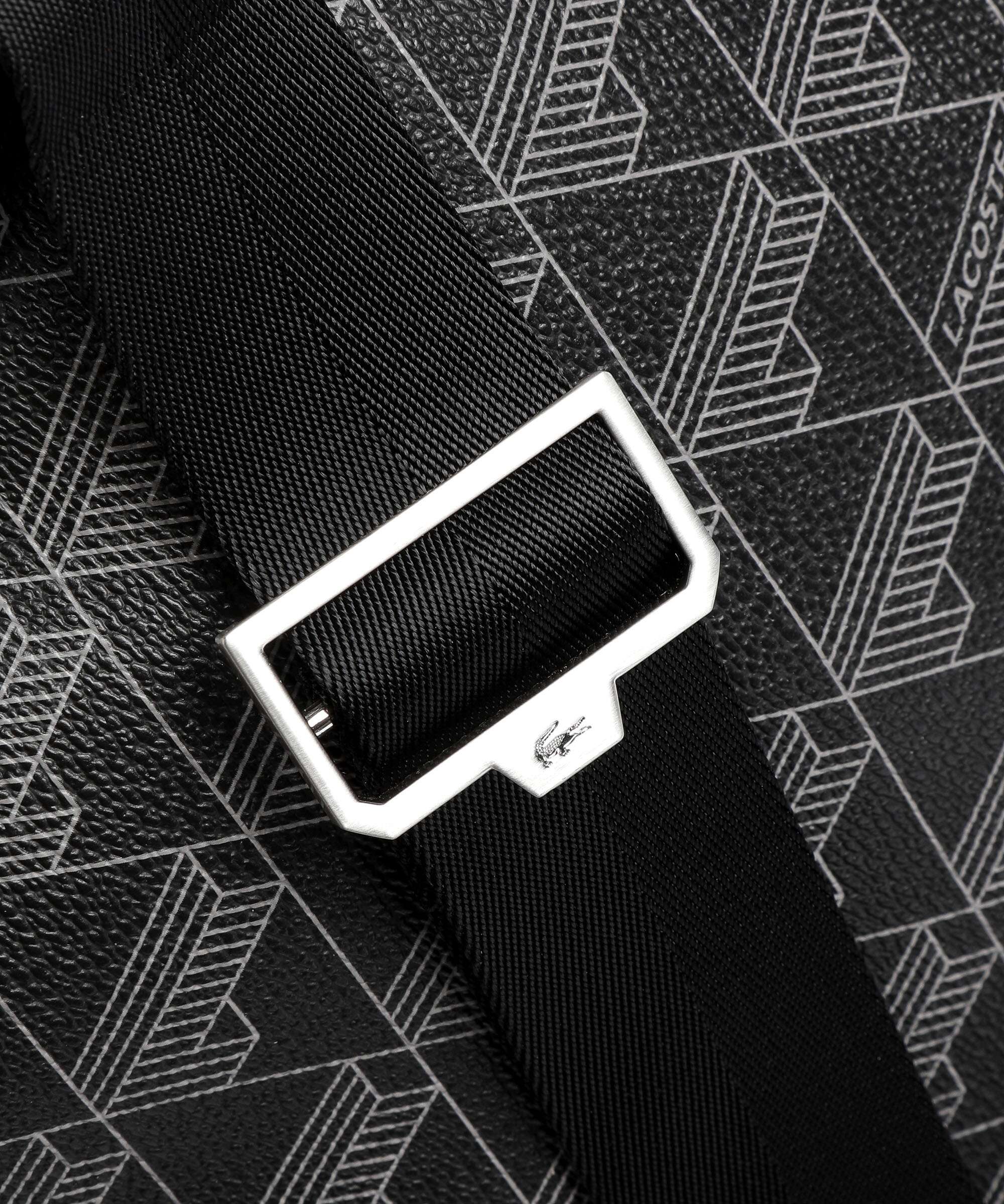 Lacoste The Blend Torba przez ramię monogram noir/gris - Image 4