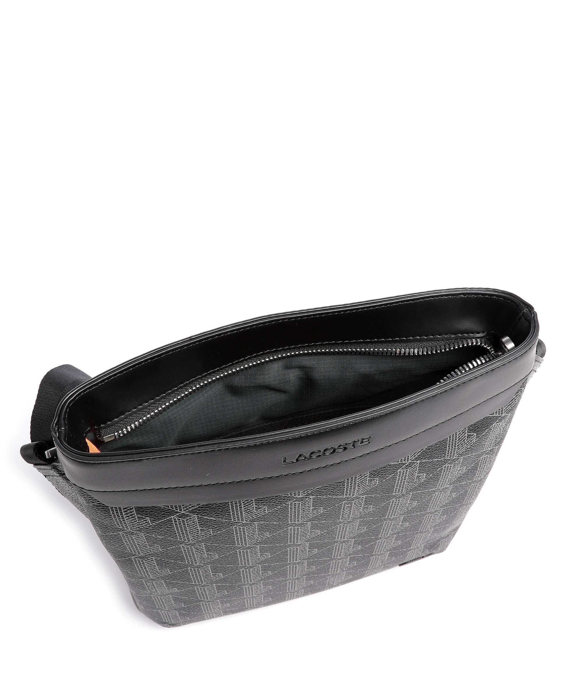 Lacoste The Blend Torba przez ramię monogram noir/gris - Image 5