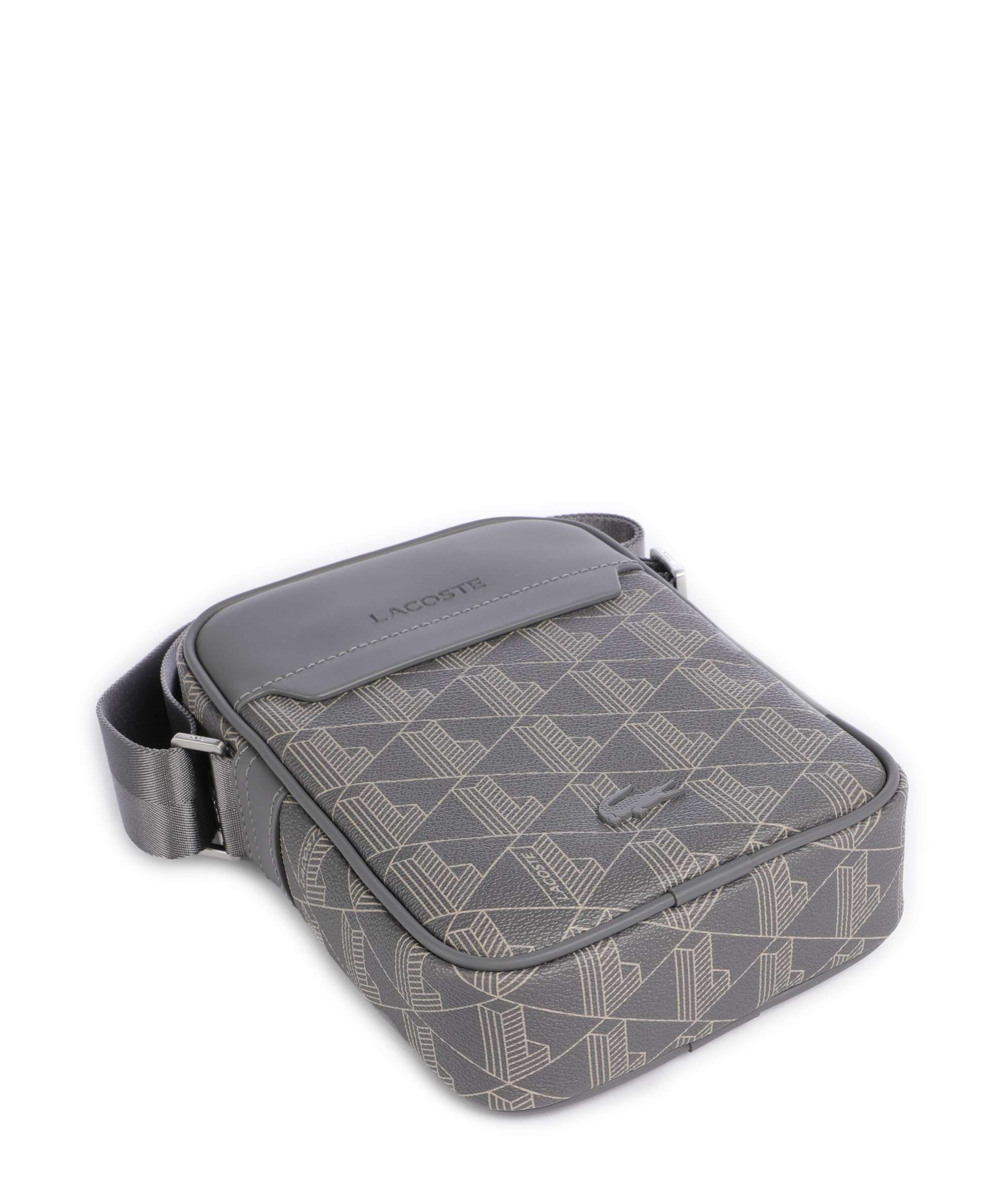 Lacoste The Blend Torba przez ramię mono castlerock/string - Image 5