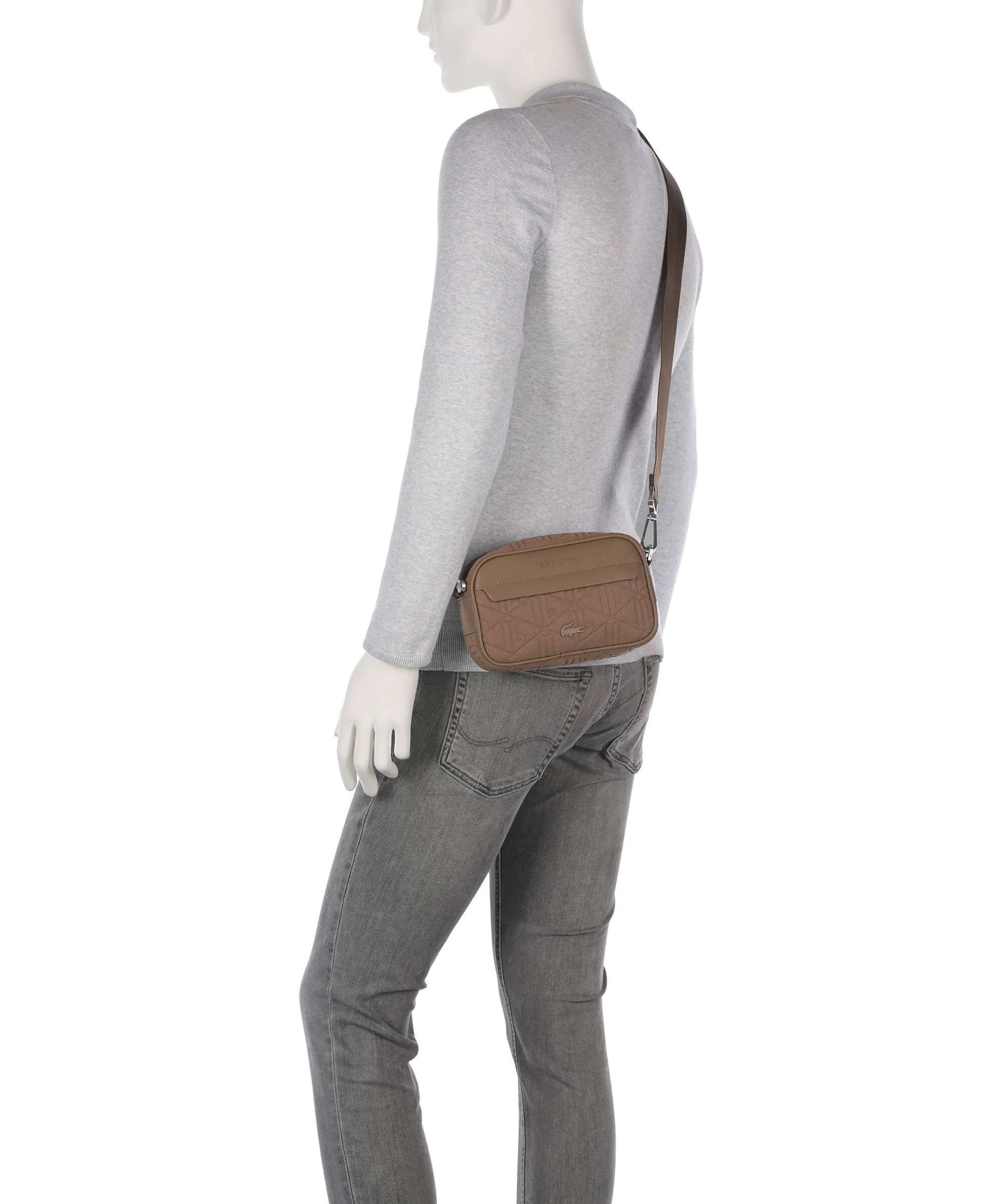 Lacoste The Blend Torba przez ramię chamois - Image 3