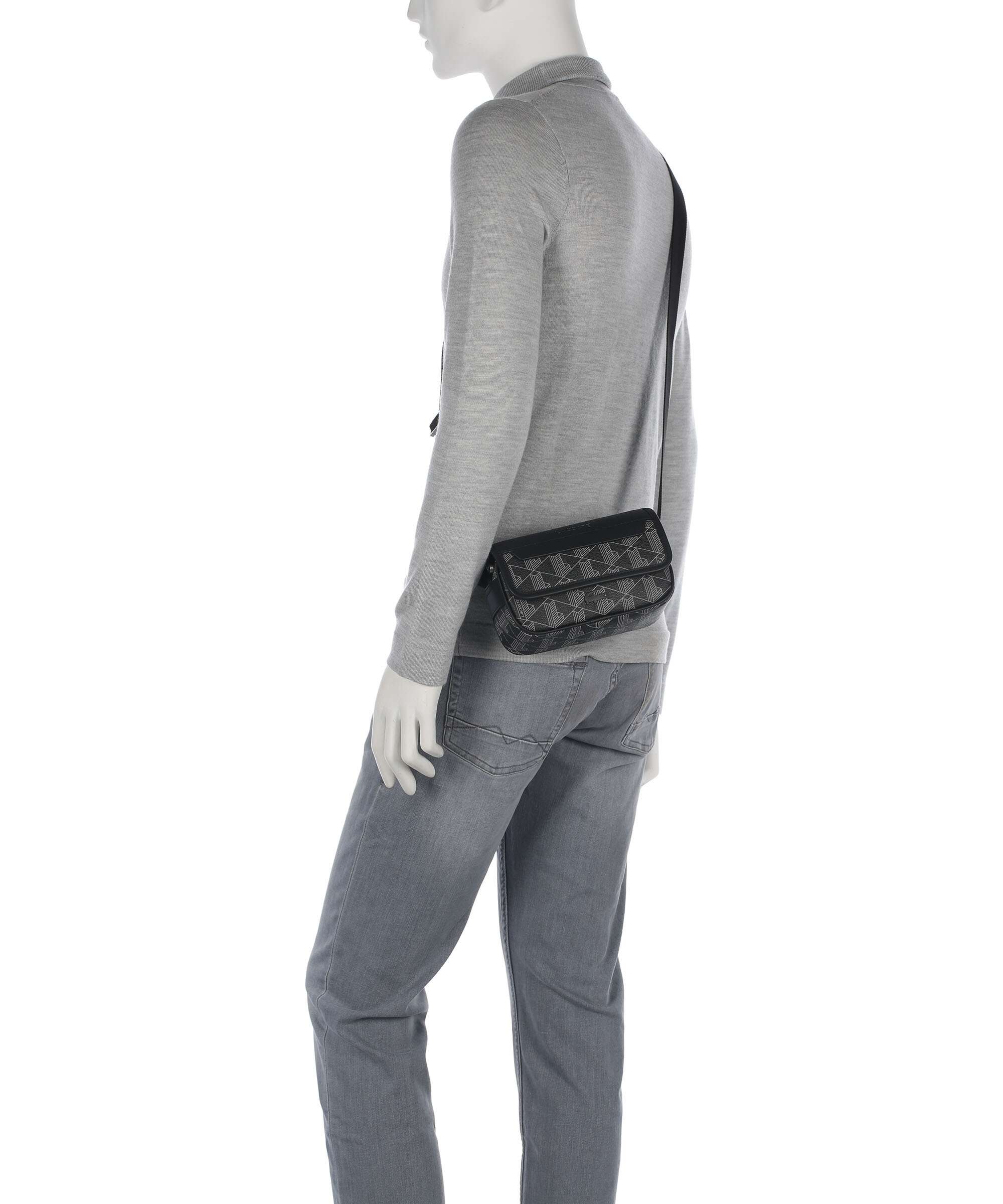 Lacoste The Blend Torba przez ramię monogram/noir/gris - Image 3